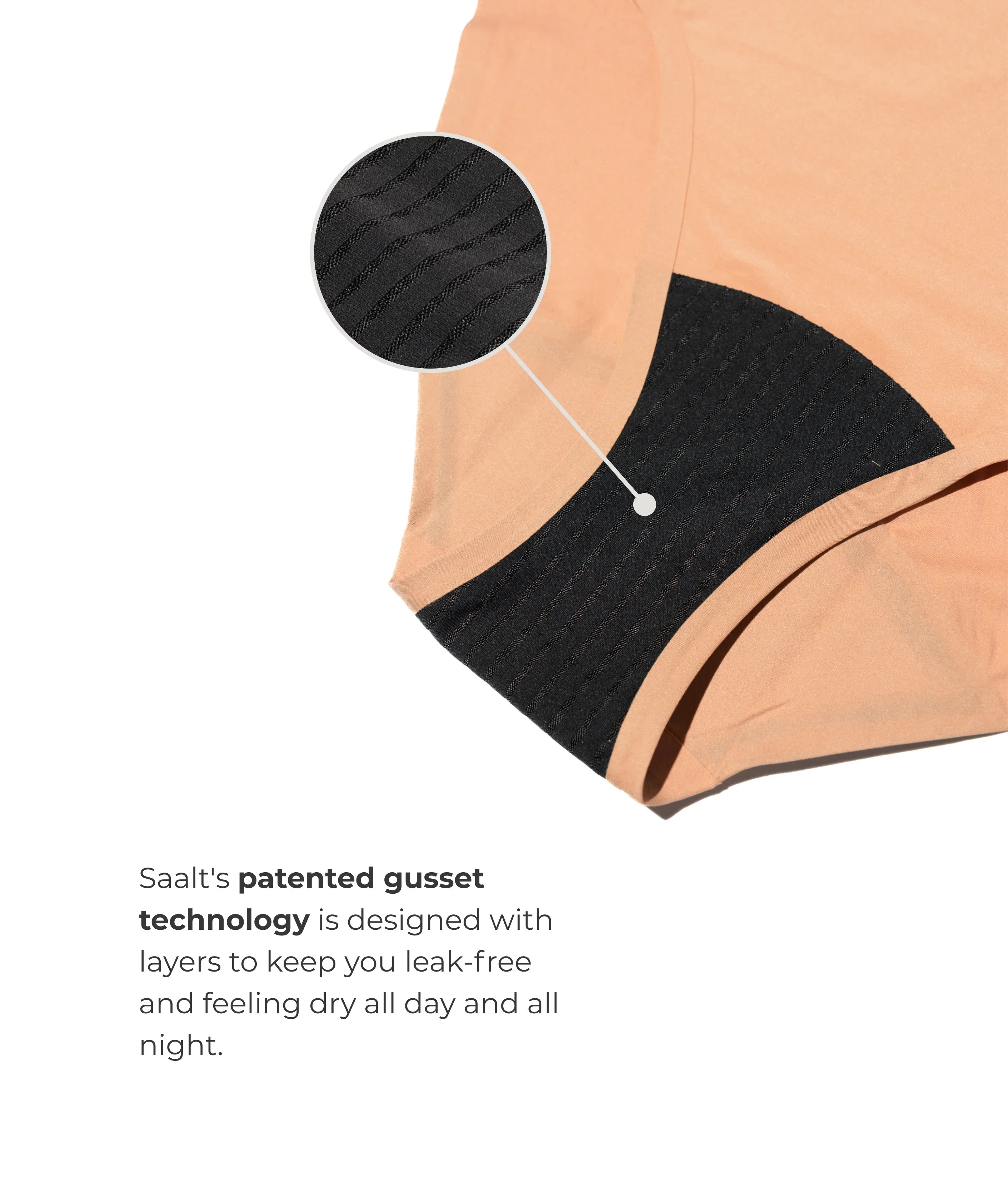 Saalt Leakproof Seamless High Waist
