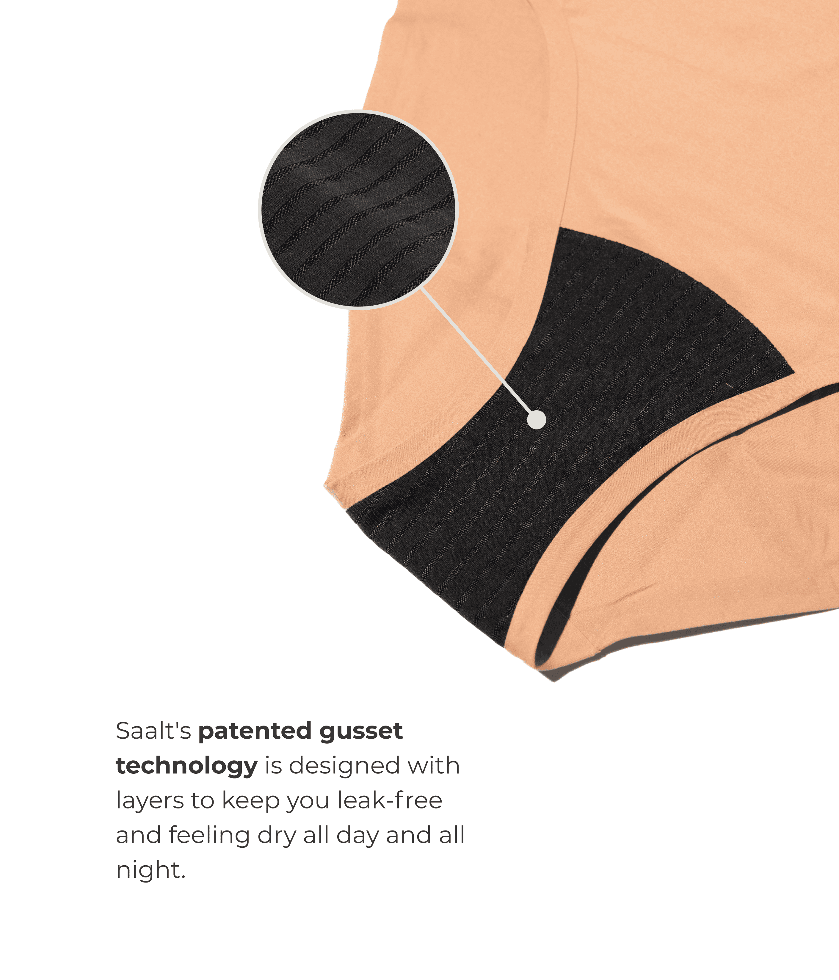 Saalt Leakproof Seamless High Waist