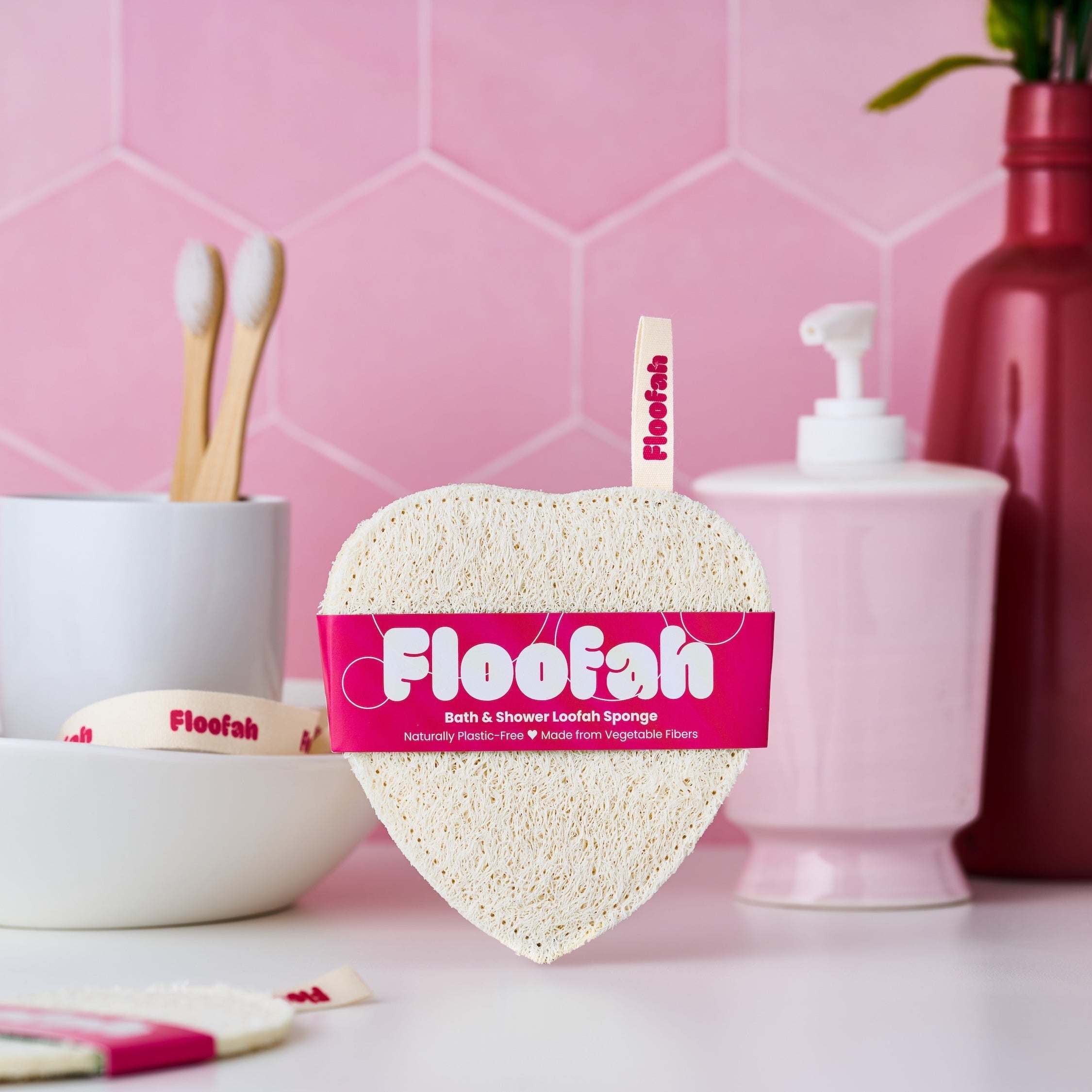 Floofah Exfoliating Shower Loofah