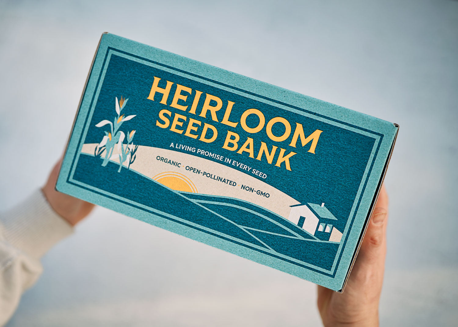 Bucktown Seed Company Emergency Seed Bank - Large - Organic Heirloom