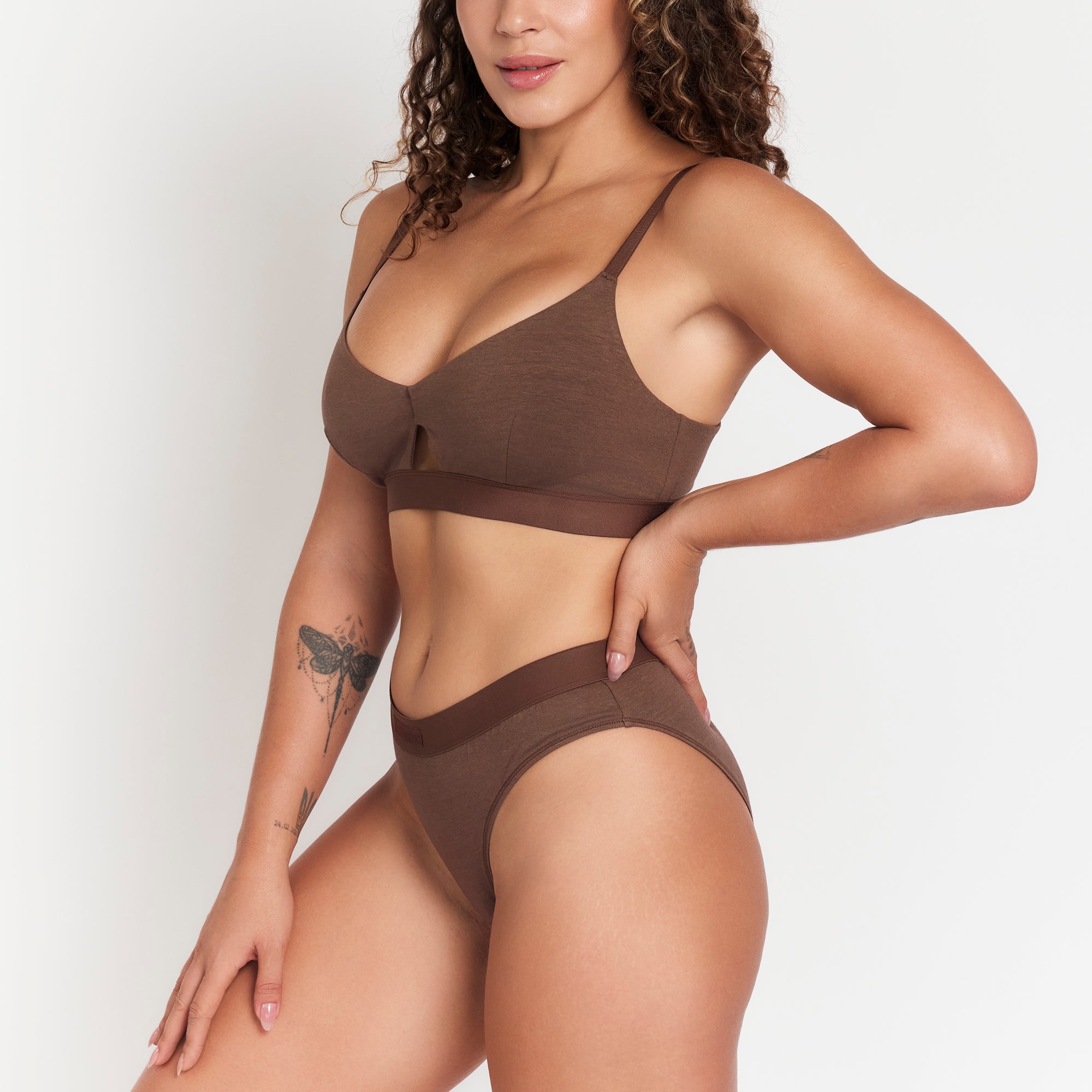 Net Positive Keyhole Bra