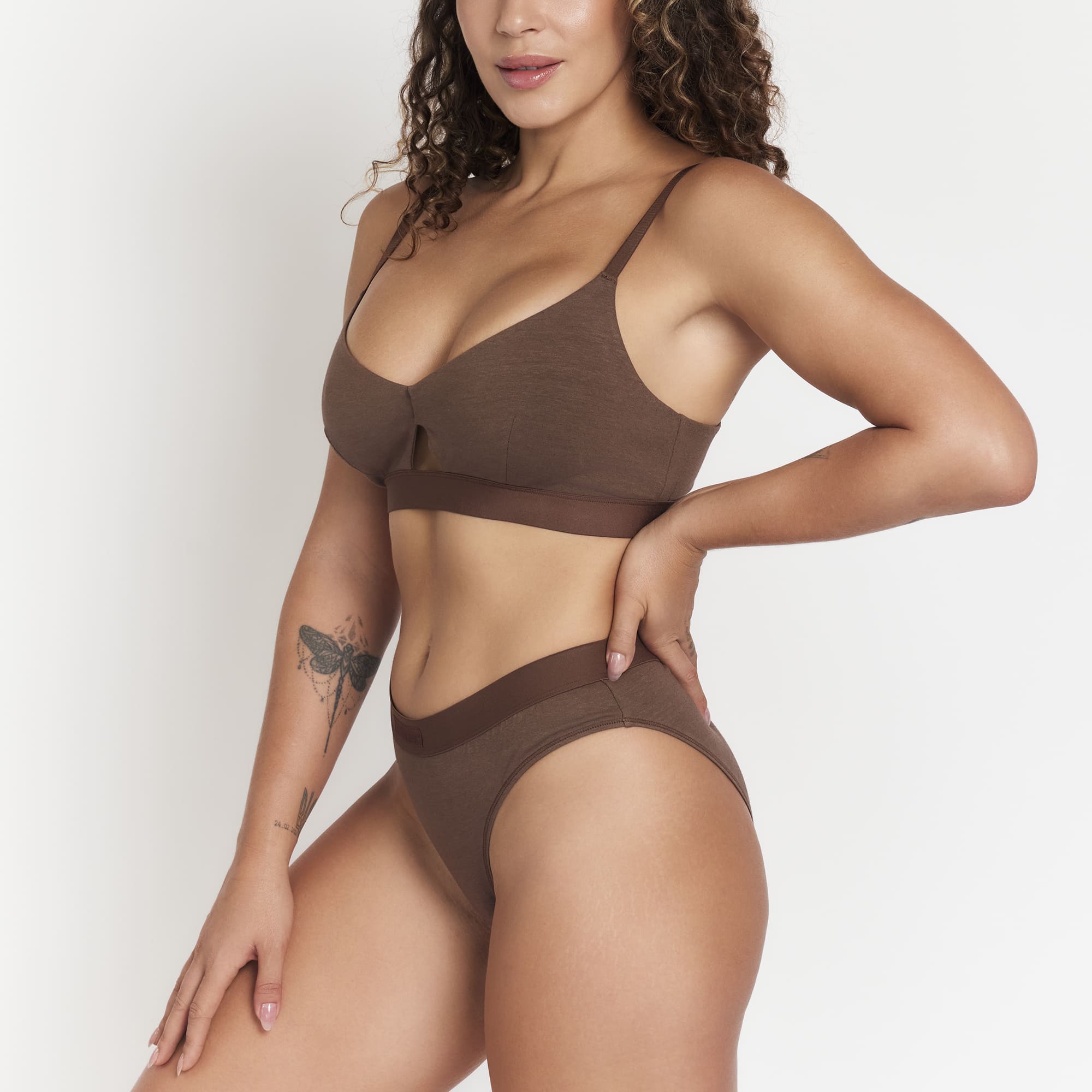 Net Positive Keyhole Bralette