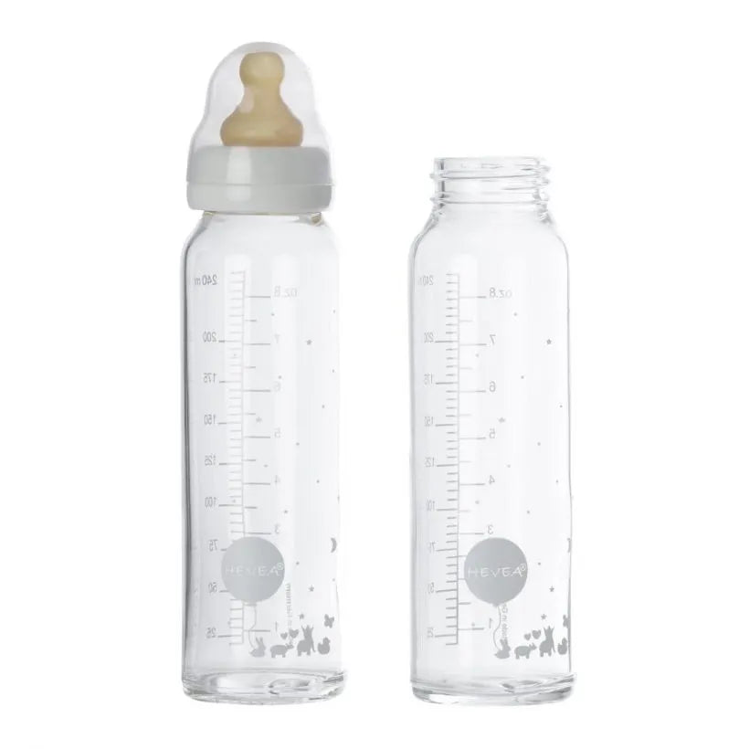 Hevea Baby Glass Bottles