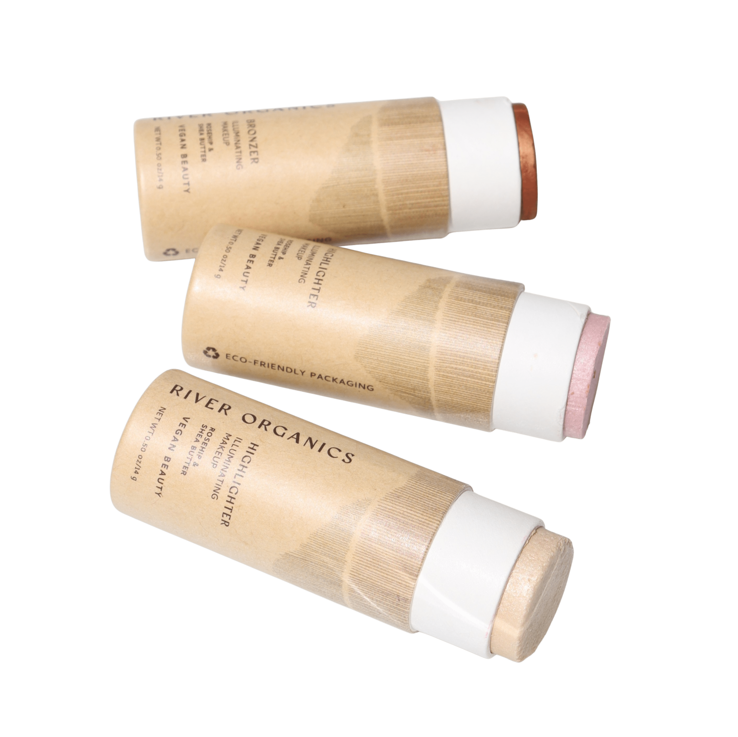 River Organics Highlighter and Bronzer Set
