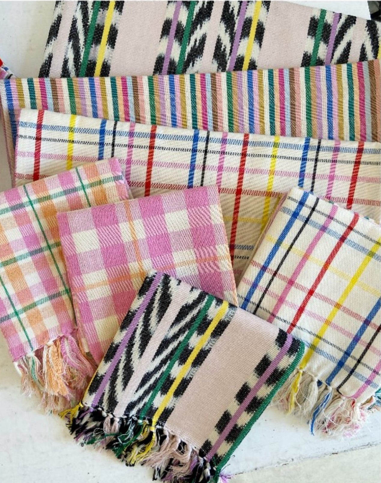 Archive New York Vera Plaid Kitchen Towel