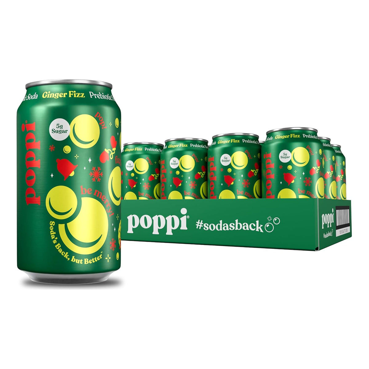 31. Holiday Ginger Fizz Prebiotic Soda
