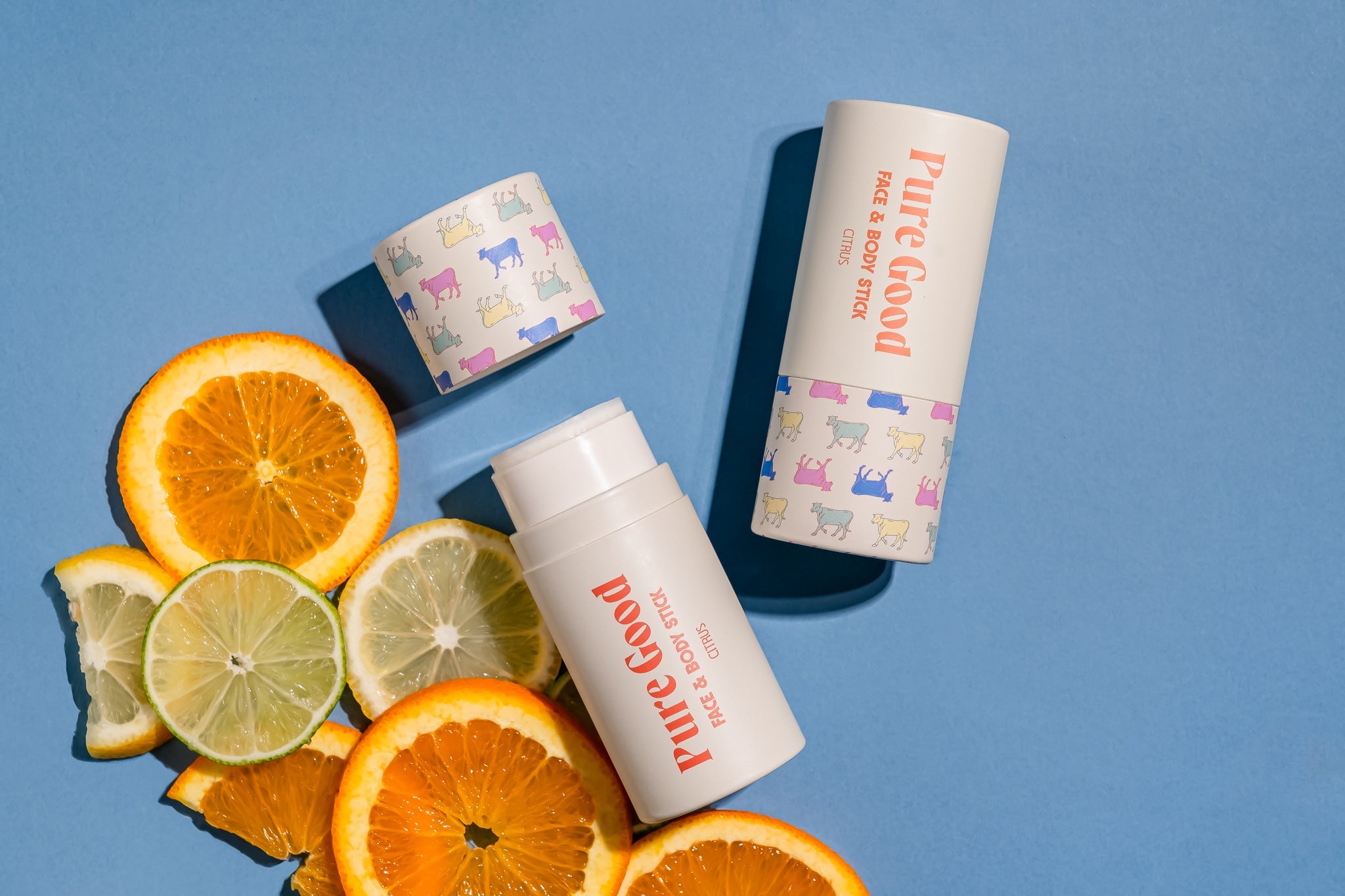 Pure Good Face & Body Tallow Stick - Hydration and vitamin C for your skin.
