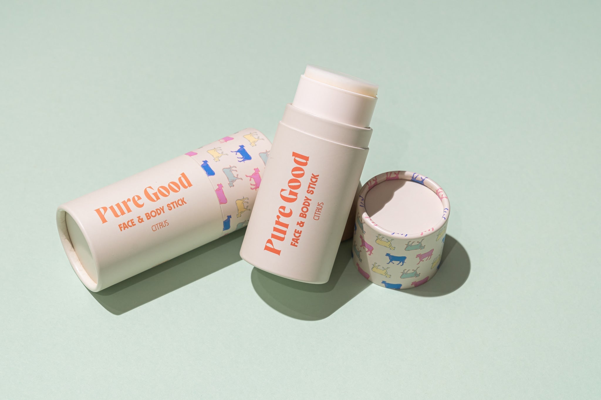 Pure Good Face & Body Tallow Stick - Hydration and vitamin C for your skin.