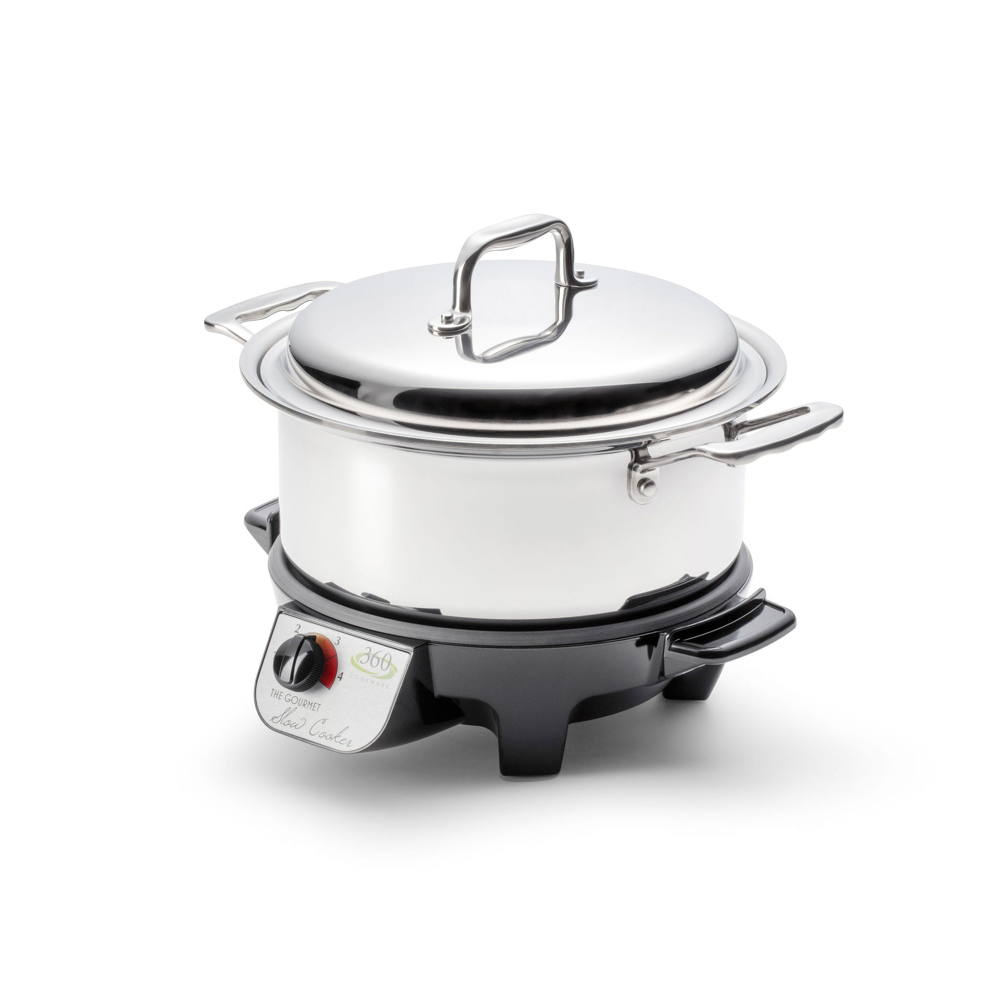 360 Cookware 4 Quart Slow Cooker Set