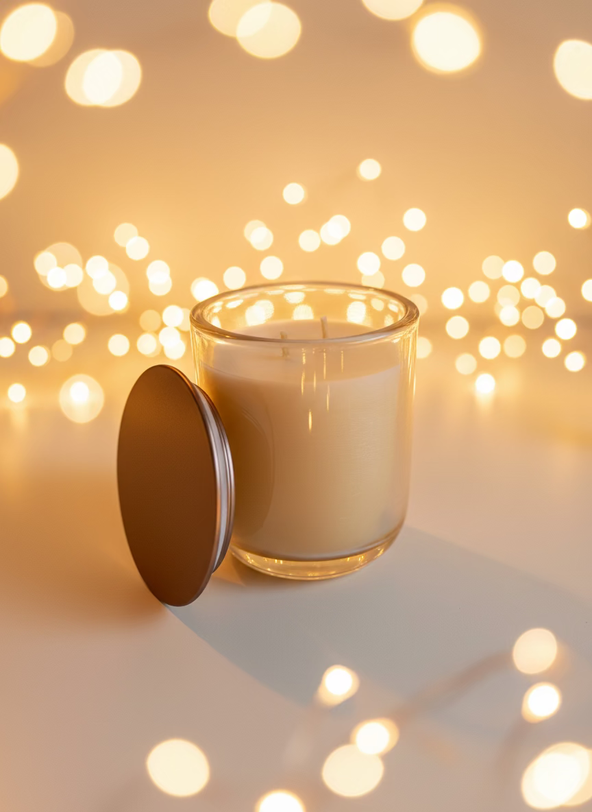 Soli Deo Gloria Candle Company Winter Woods Beeswax Candle | Evergreen Tree Scent
