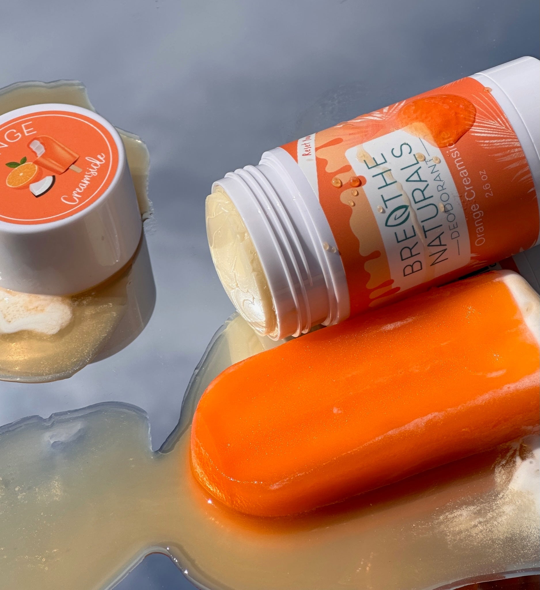 Breathe Naturals Deodorant Orange Creamsicle - 2 Pack