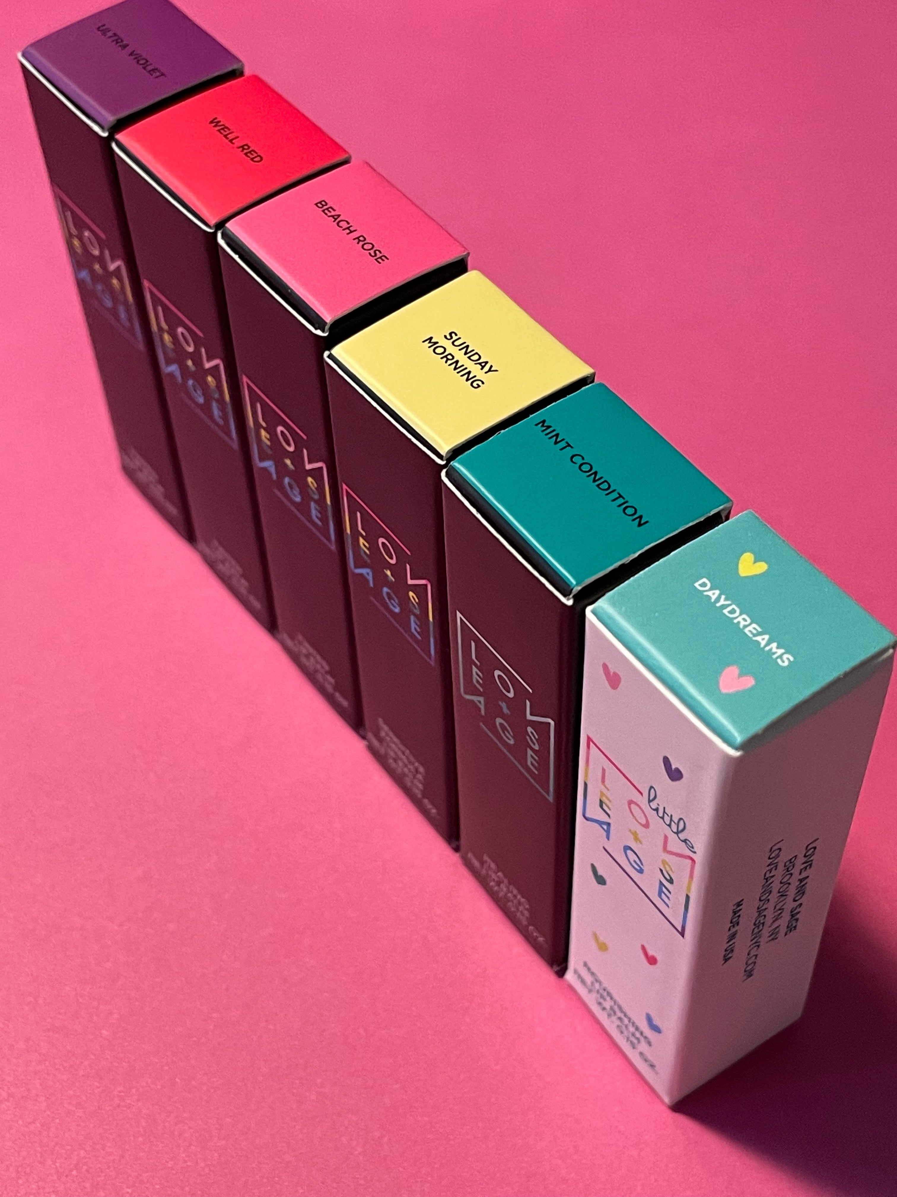 The Love + Sage Lip Balm Collection - Gimme the Good Stuff