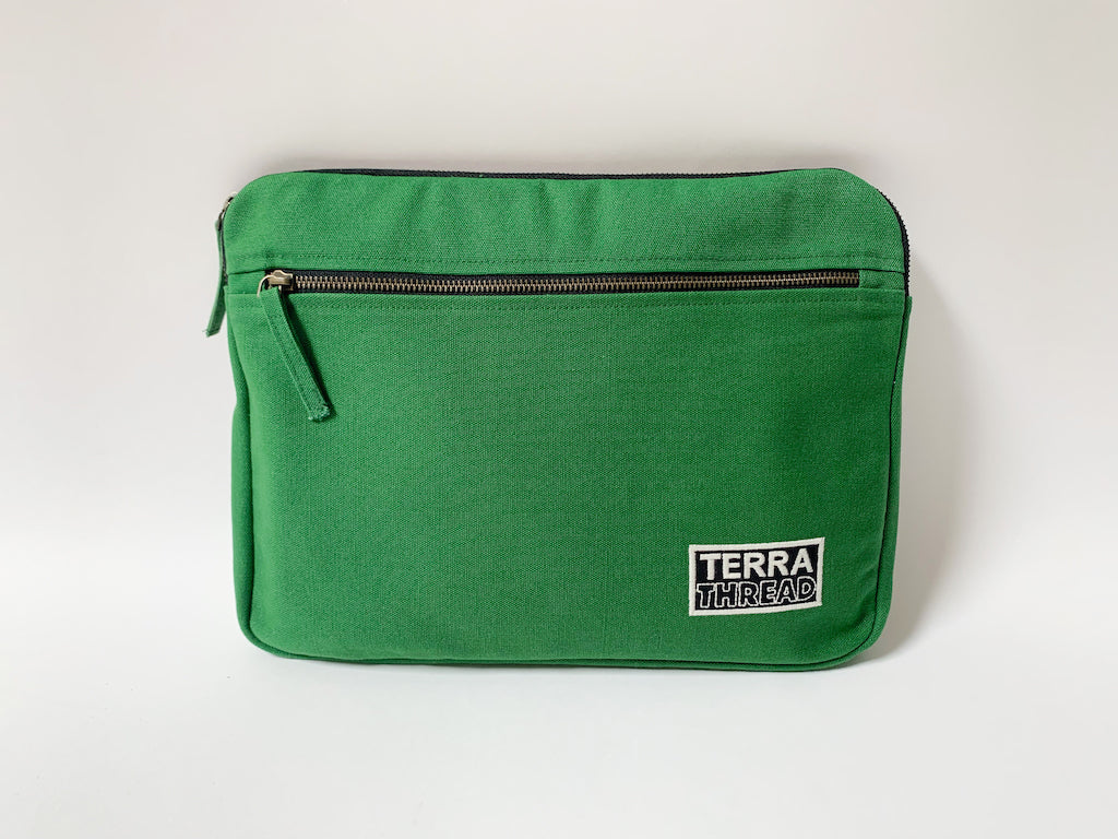 Terra Thread Erdig Organic Cotton Laptop Sleeve — 13–14 inch