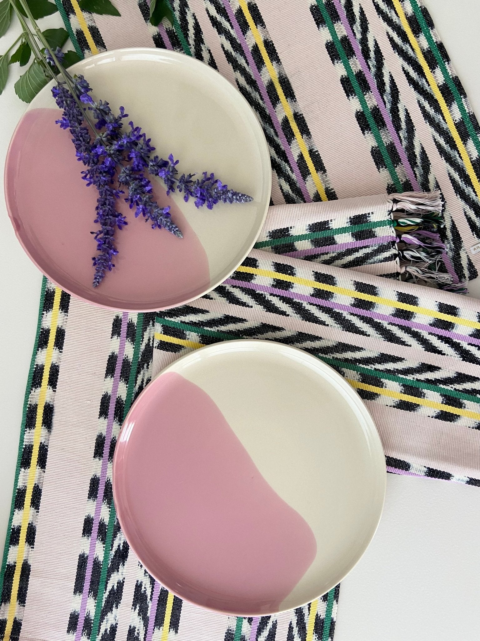 Archive New York Solana Ikat Table Runner