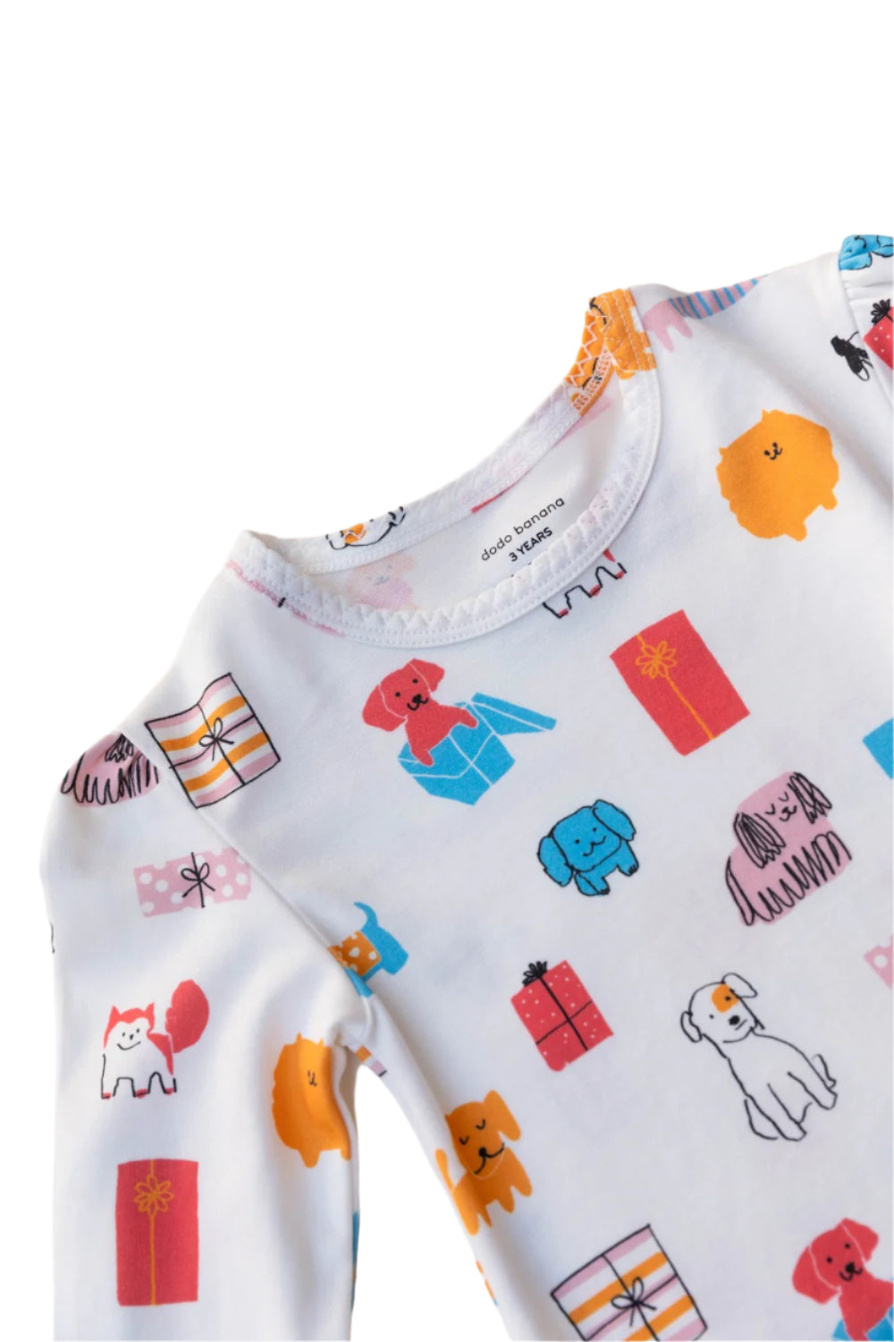 Dodo Banana Puppy Party Organic Pima Cotton Dodo Dress