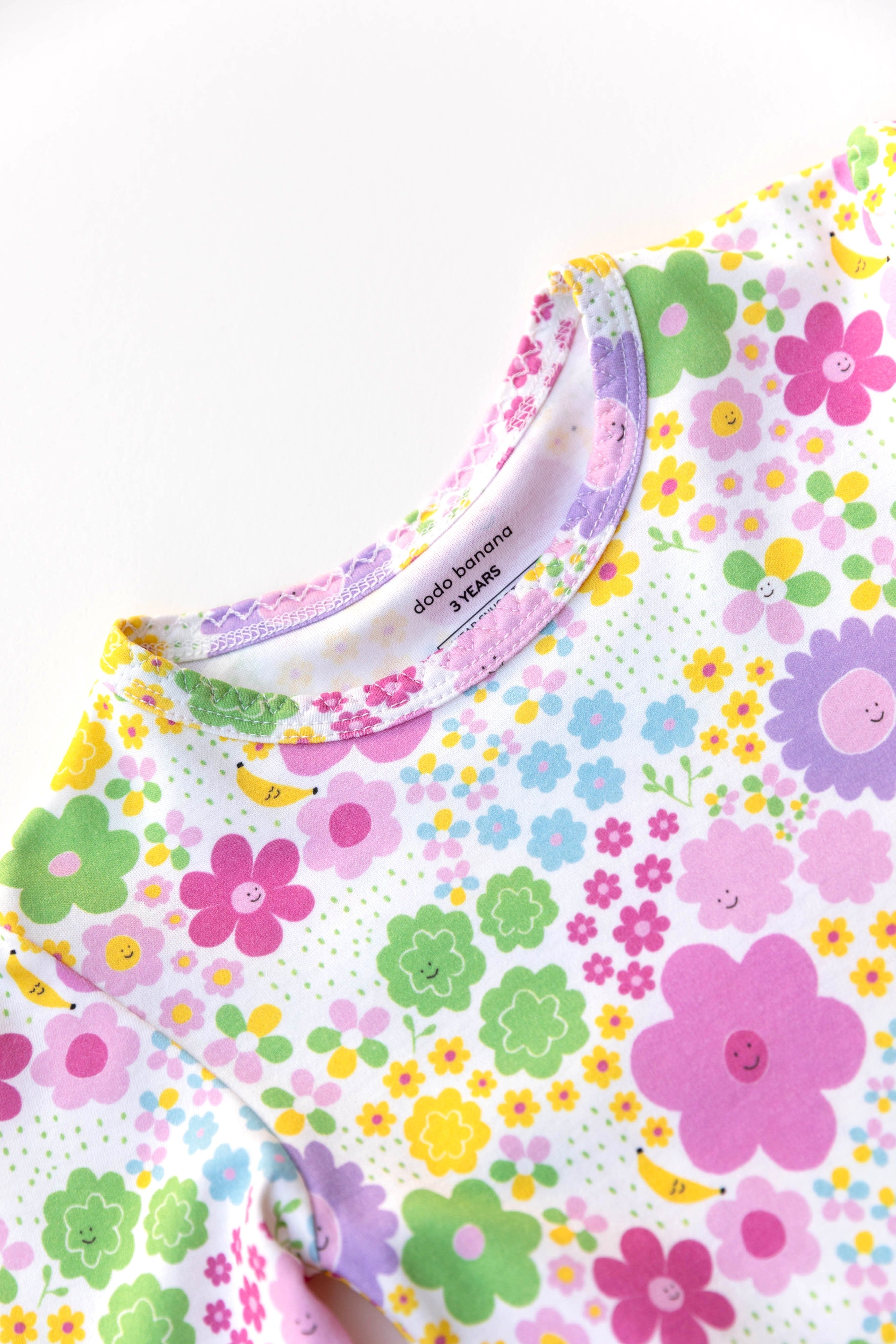 Dodo Banana Flower Power Organic Pima Cotton Dodo Dress