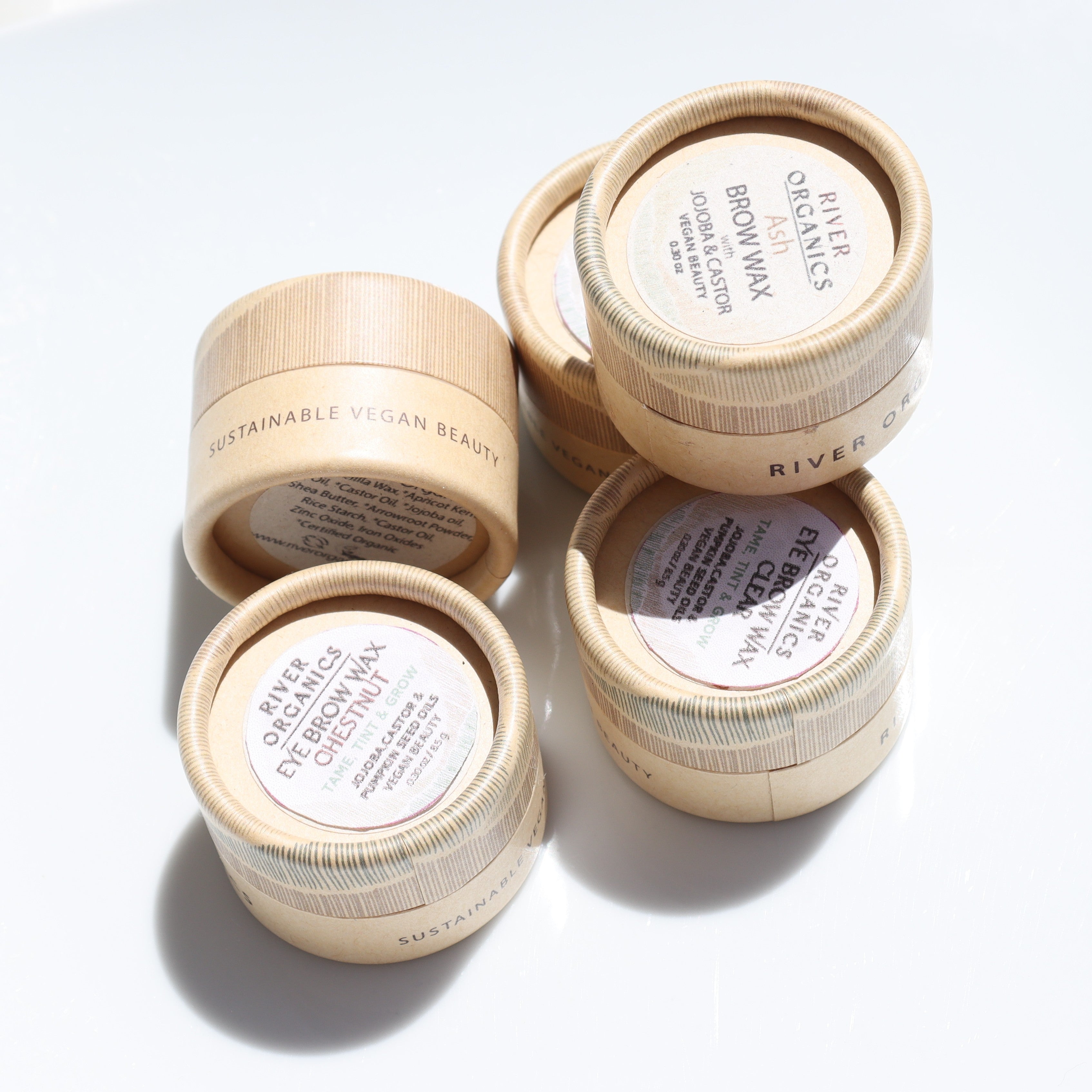 River Organics Brow Wax - Tame, Tint & Grow