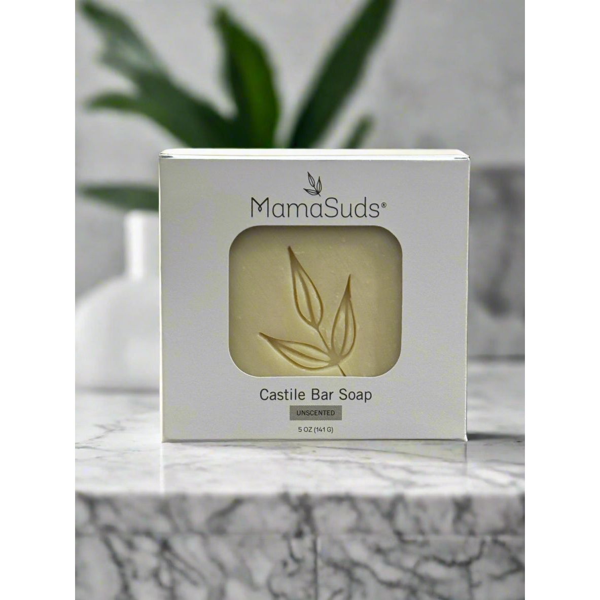 MamaSudsUnscented Castile Bar Soap