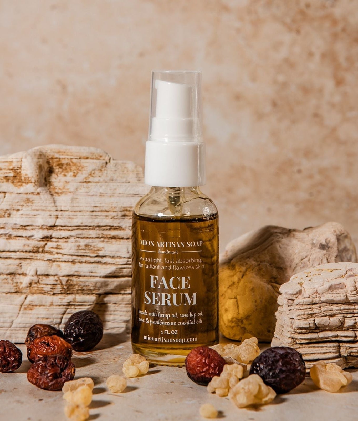 MION Artisan Soap Face Serum | Promotes Collagen Production | Evens Out Skin Tone