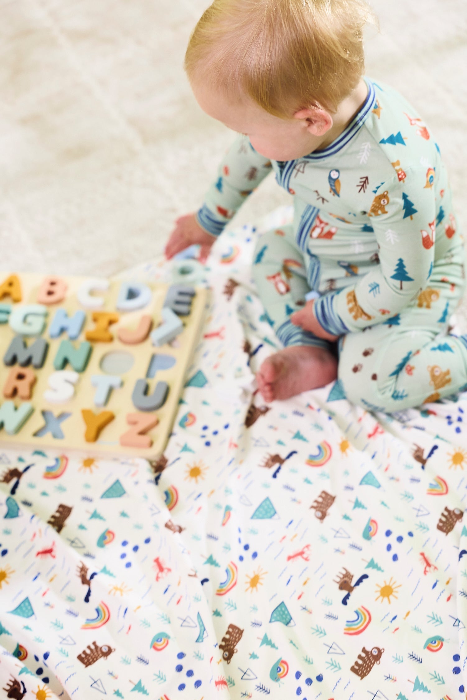 IzzyLee's Baby Blanket - Down East Daydreams