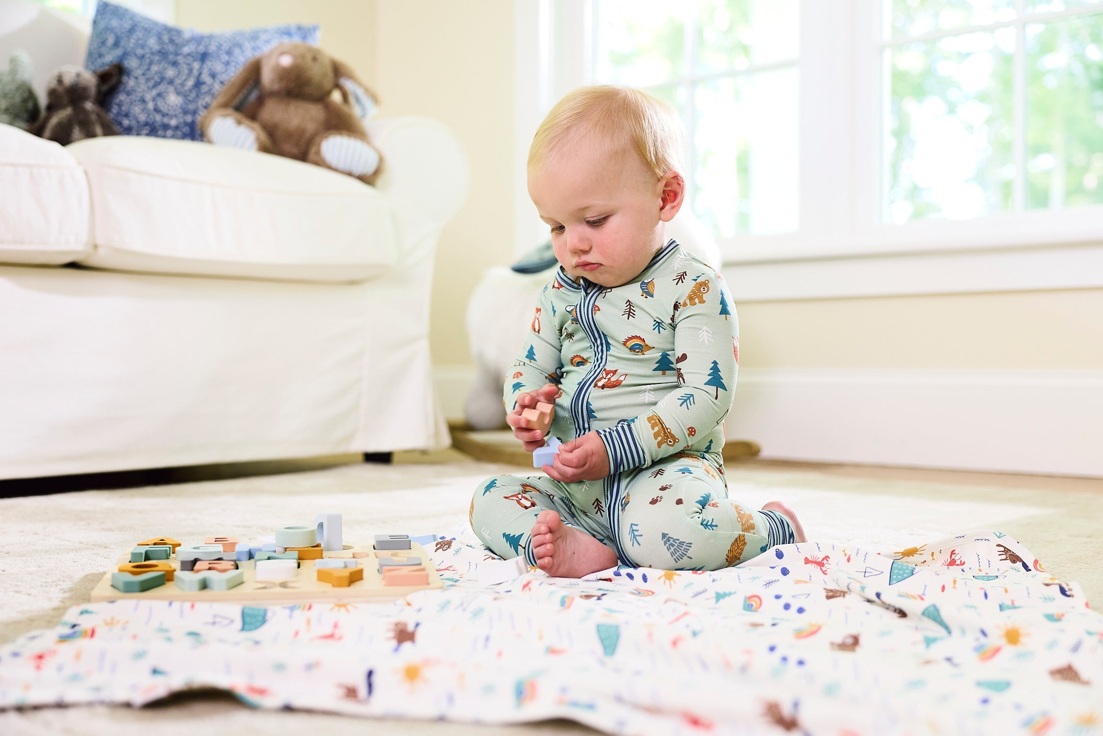 IzzyLee's Baby Blanket - Down East Daydreams