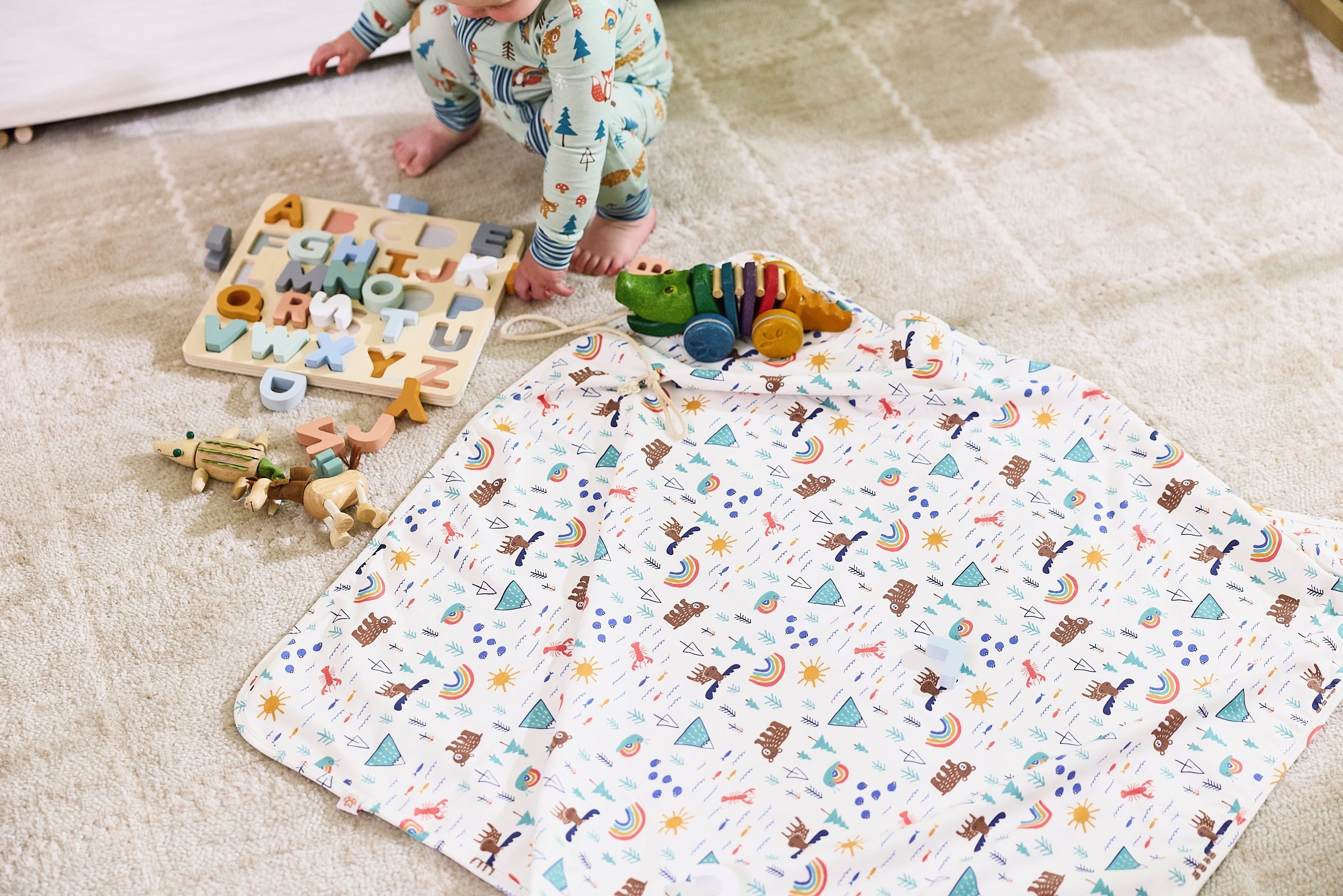 IzzyLee's Baby Blanket - Down East Daydreams