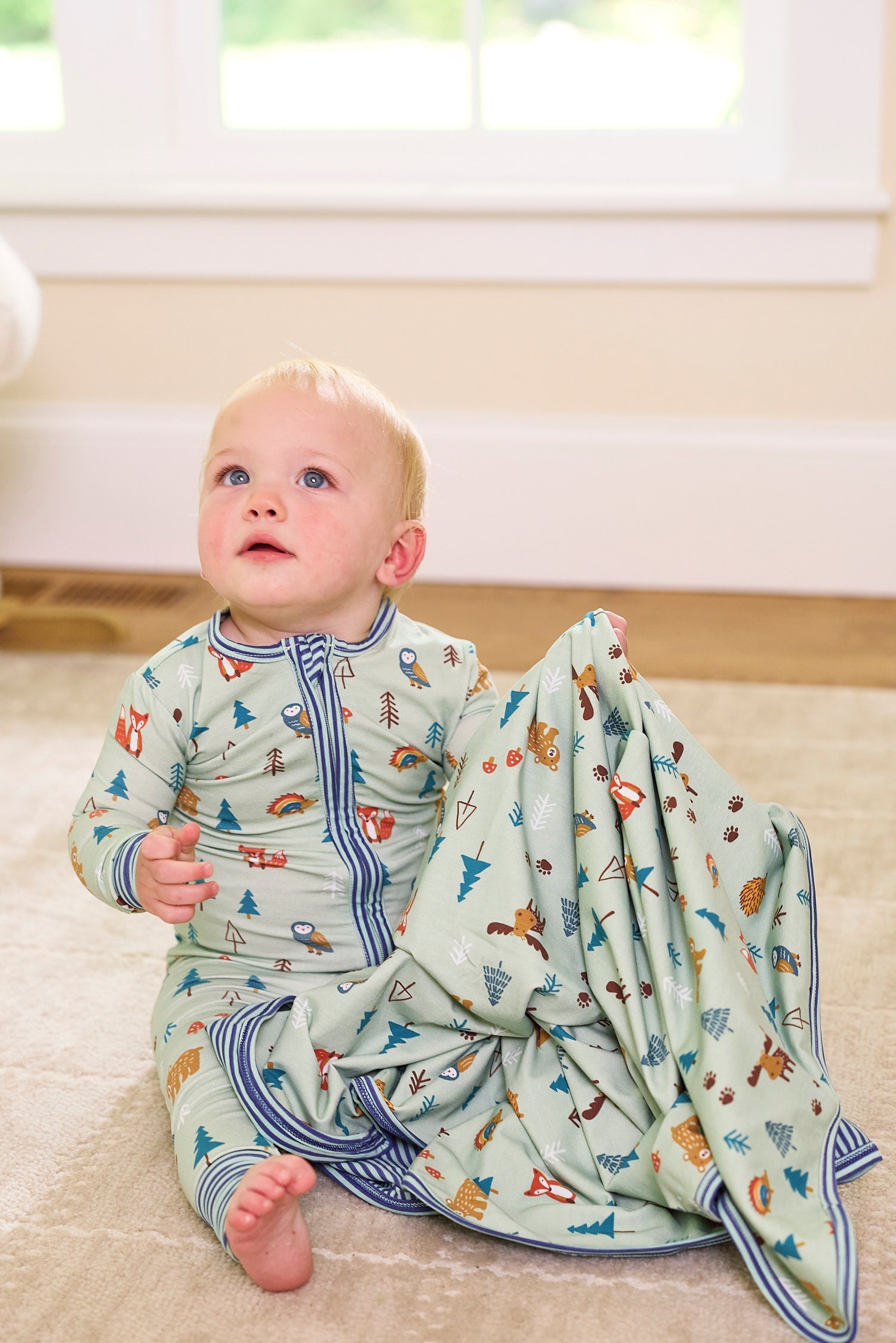 IzzyLee's Baby Blanket - Little Pines