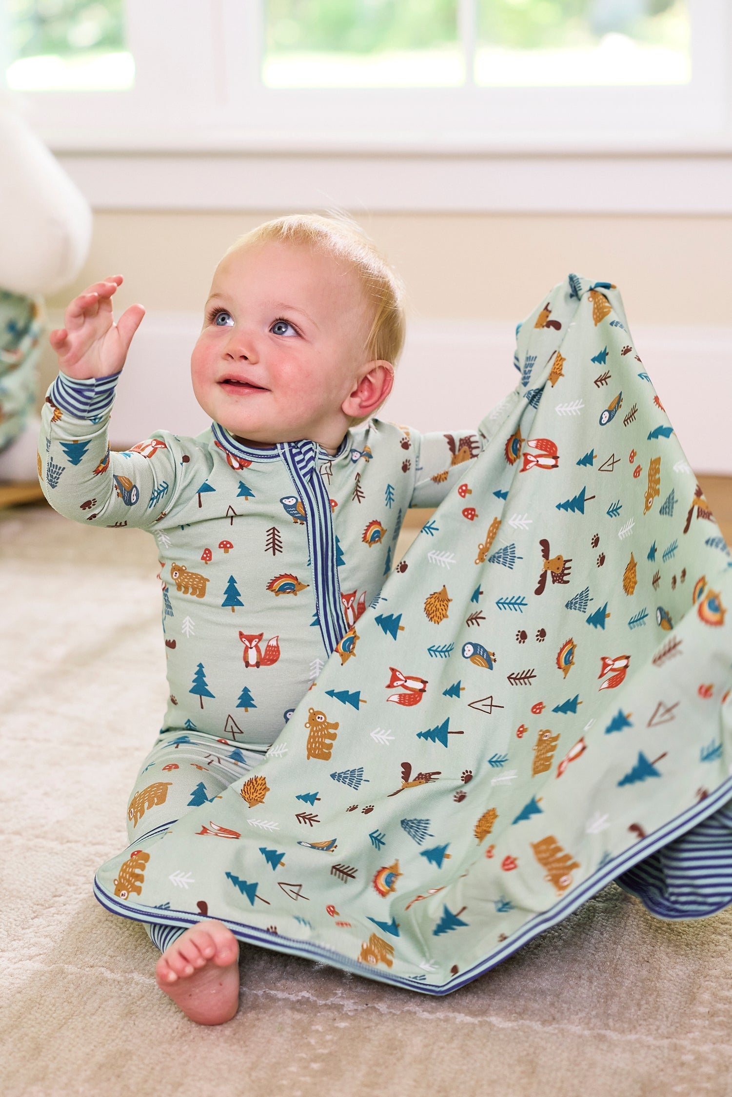 IzzyLee's Baby Blanket - Little Pines