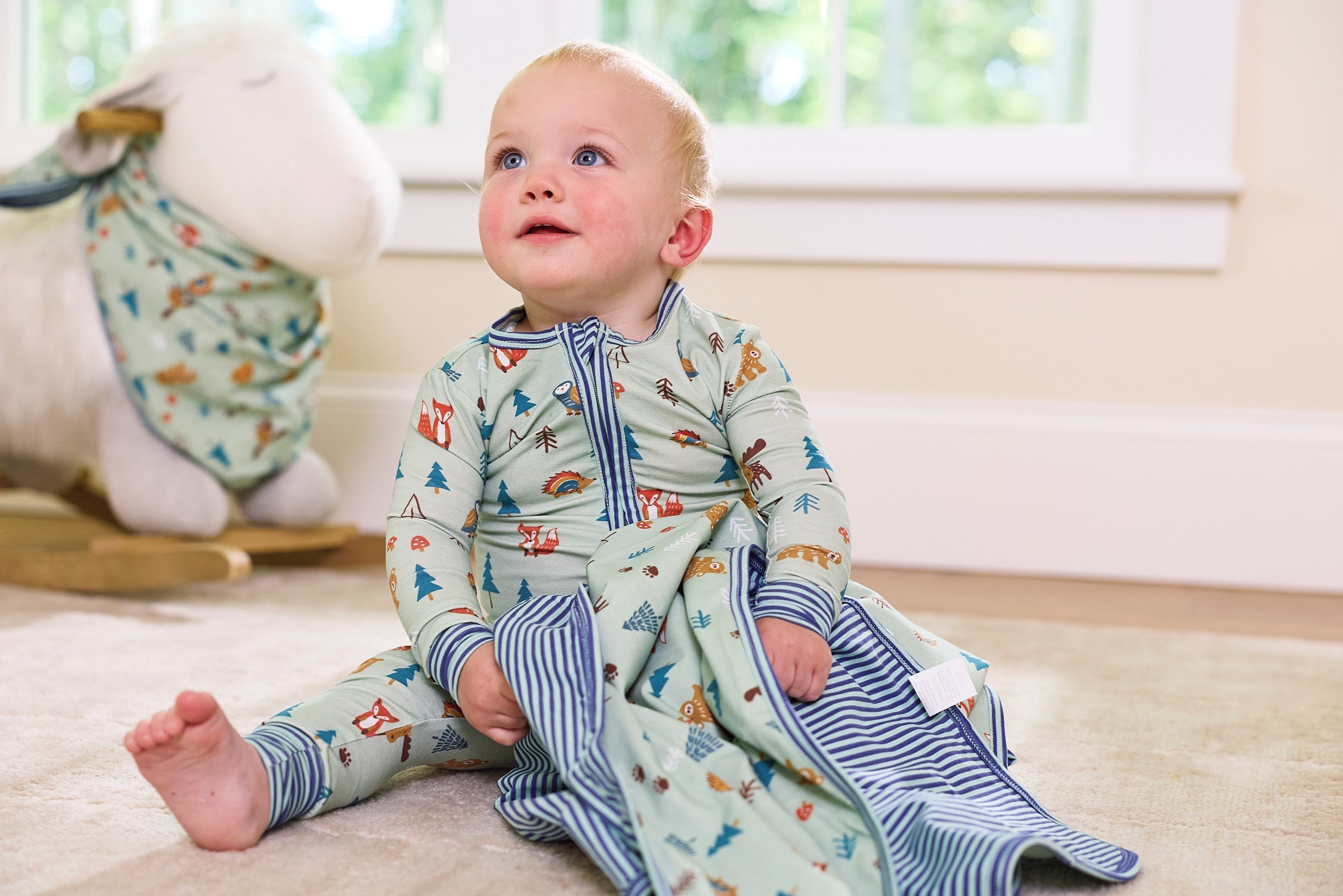 IzzyLee's Baby Blanket - Little Pines