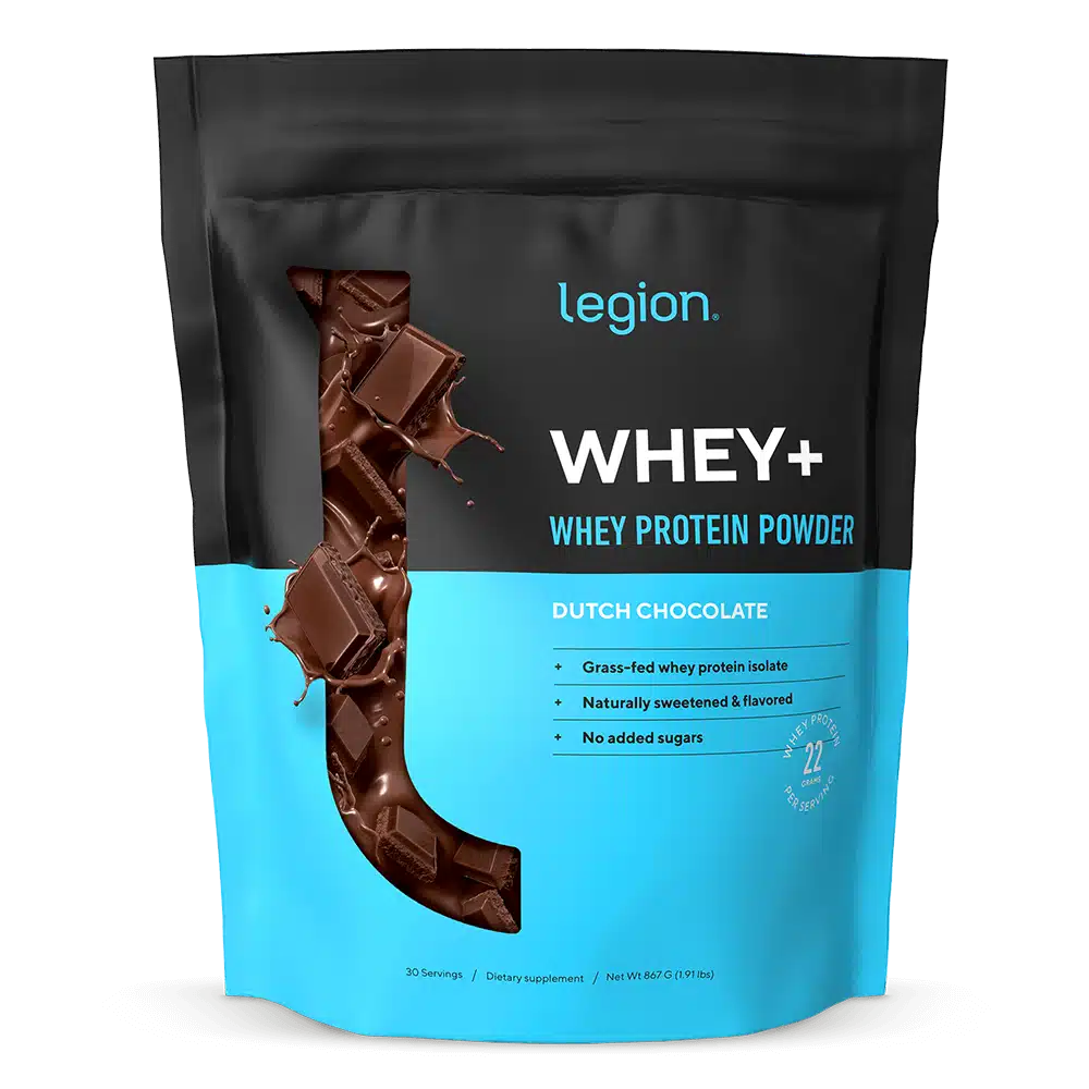 Legion Whey+ Whey Protein Powder