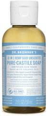 Dr. Bronner’s Unscented Pure Castile Liquid Soap