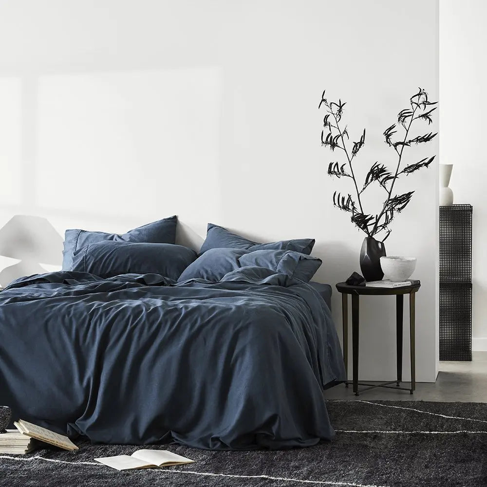 Ettitude Linen+ Bamboo Duvet Cover