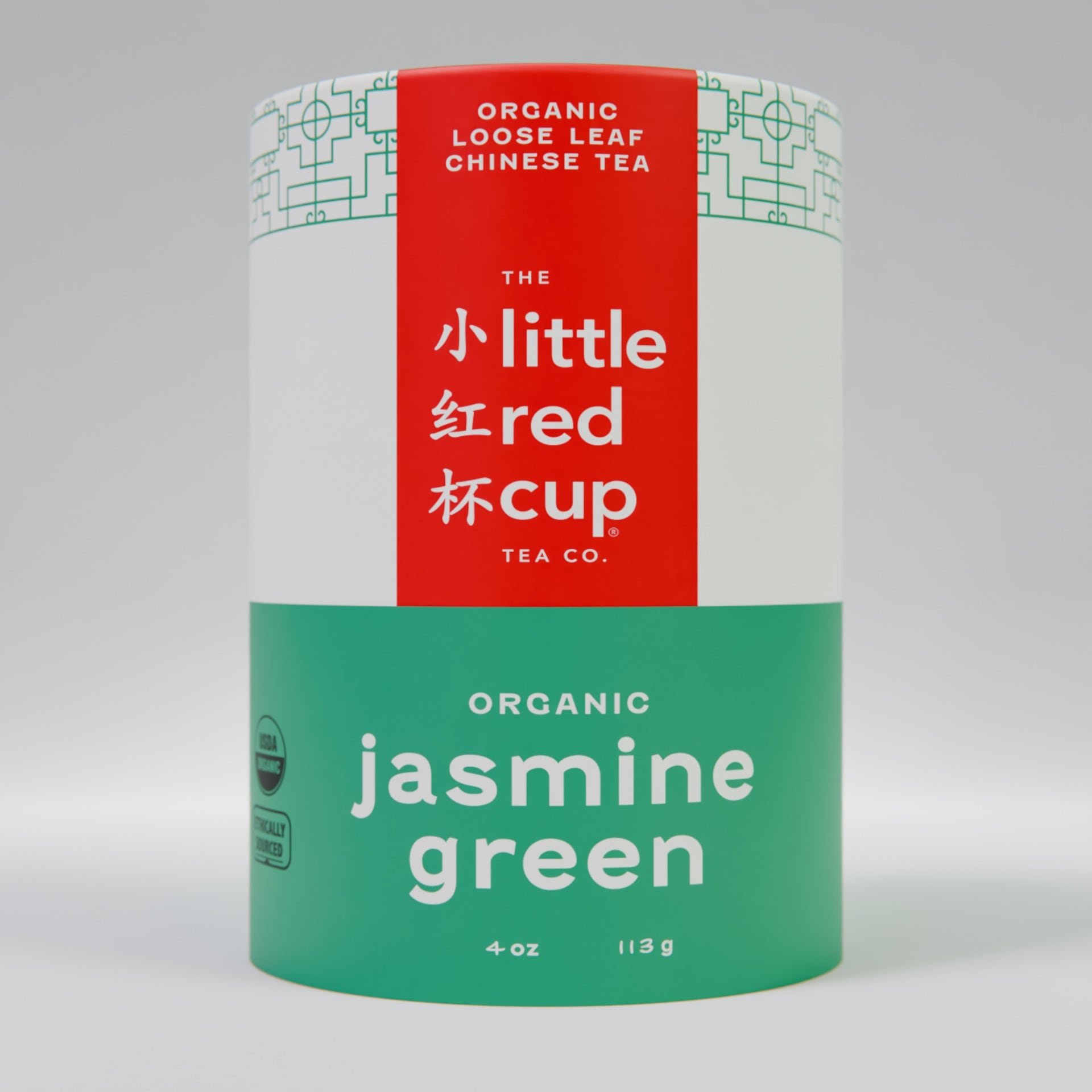 Little Red Cup Tea Co. Organic Jasmine Green Tea