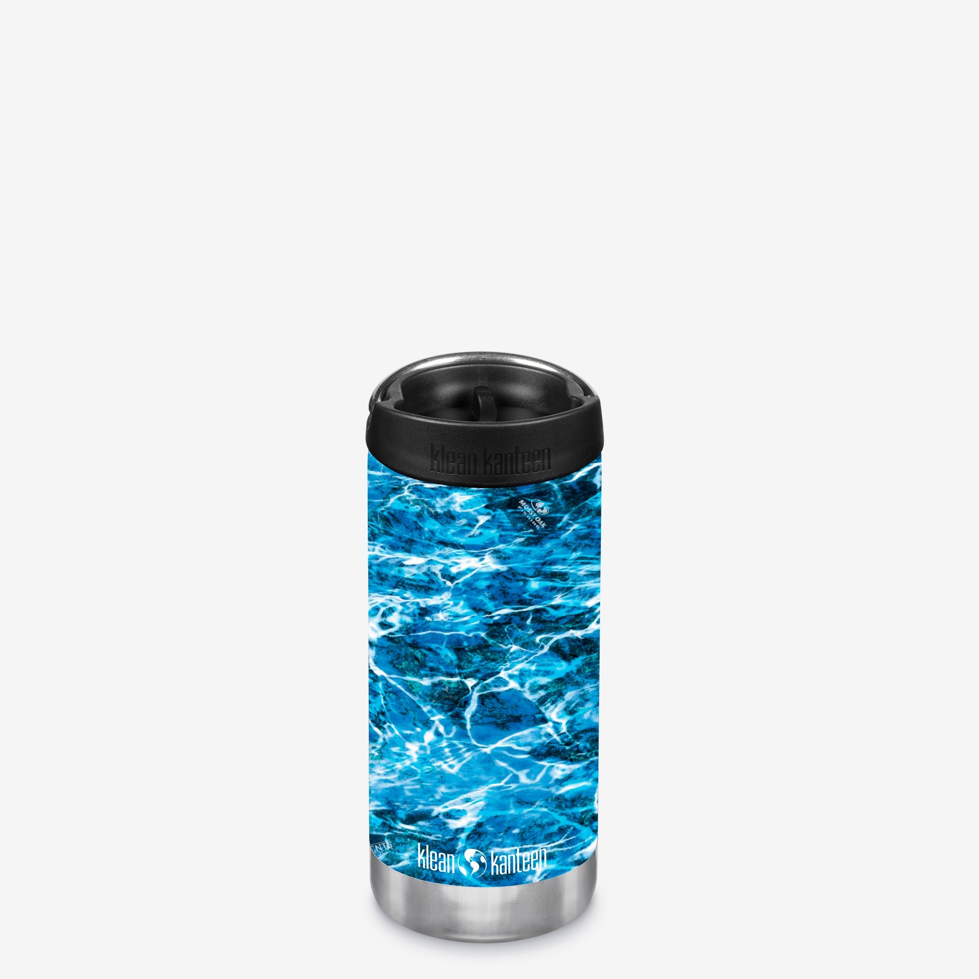 Klean Kanteen 12oz TKWide with Café Cap - Mossy Oak