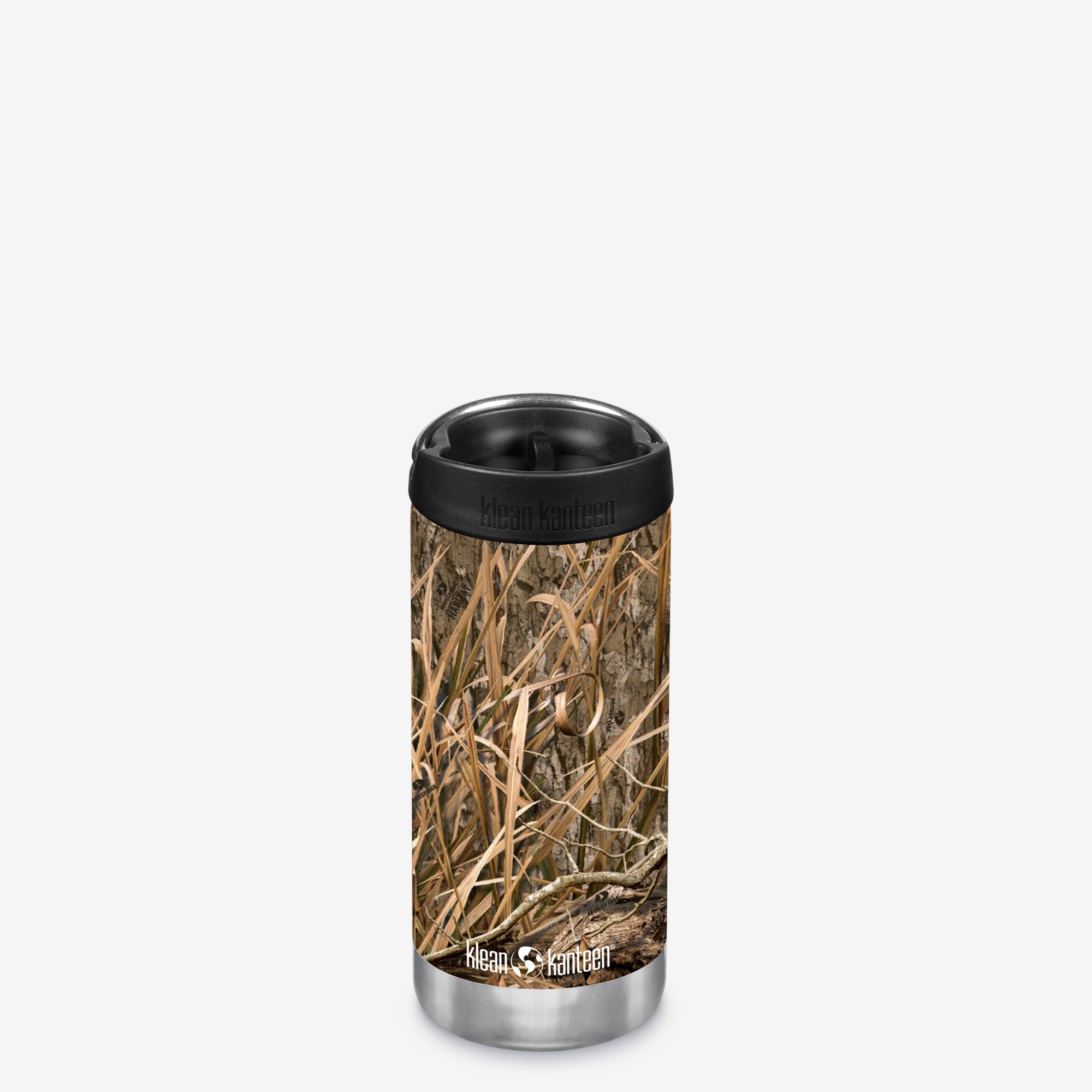 Klean Kanteen 12oz TKWide with Café Cap - Mossy Oak
