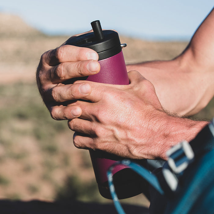 Klean Kanteen TKWide Twist Cap with Straw Kit