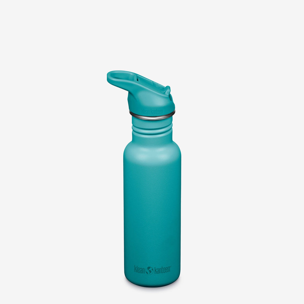 Klean Kanteen 18oz Classic with Flip Seal Sport Cap, Baltic