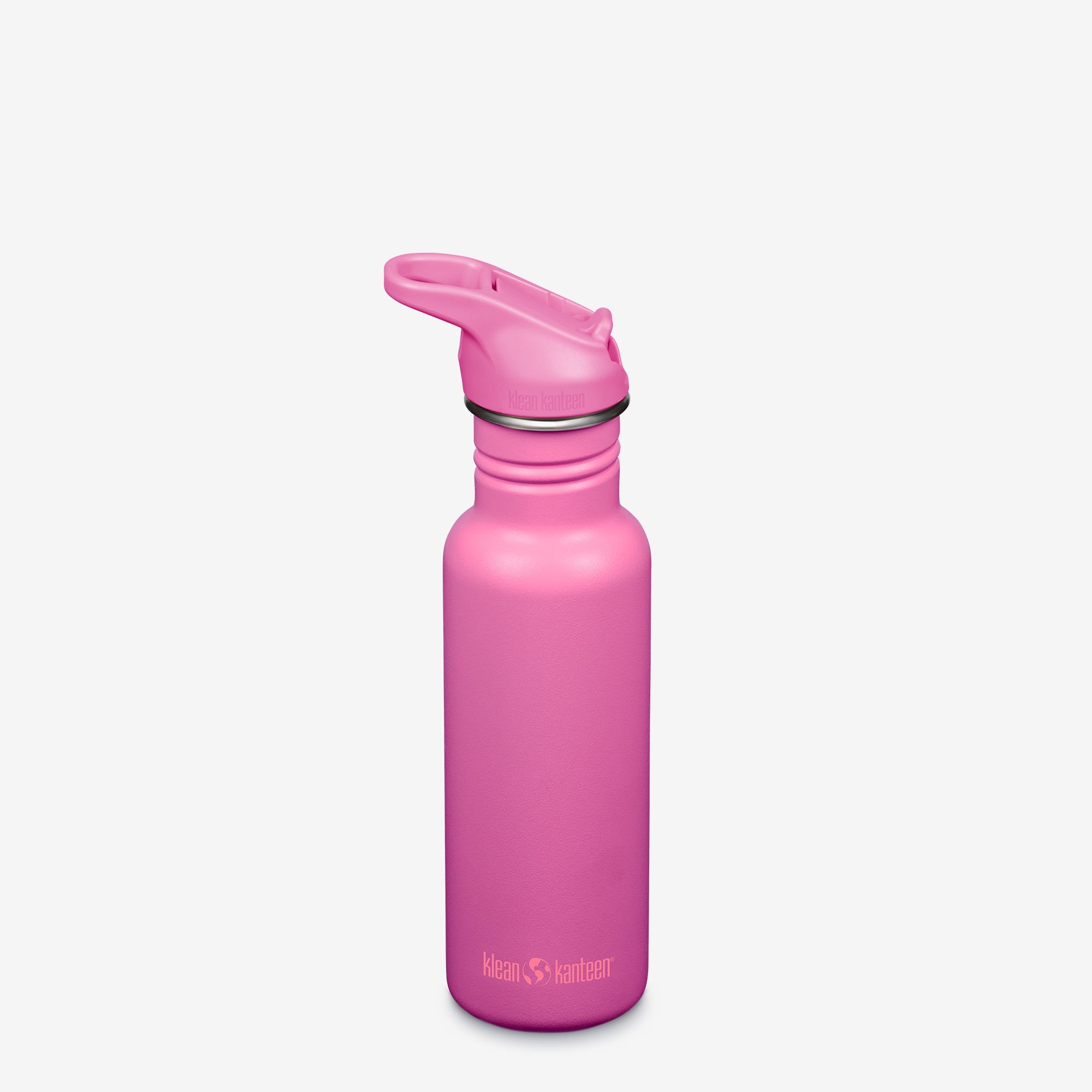 18 oz Classic Water Bottle with Flip Seal Sport Cap and Straw