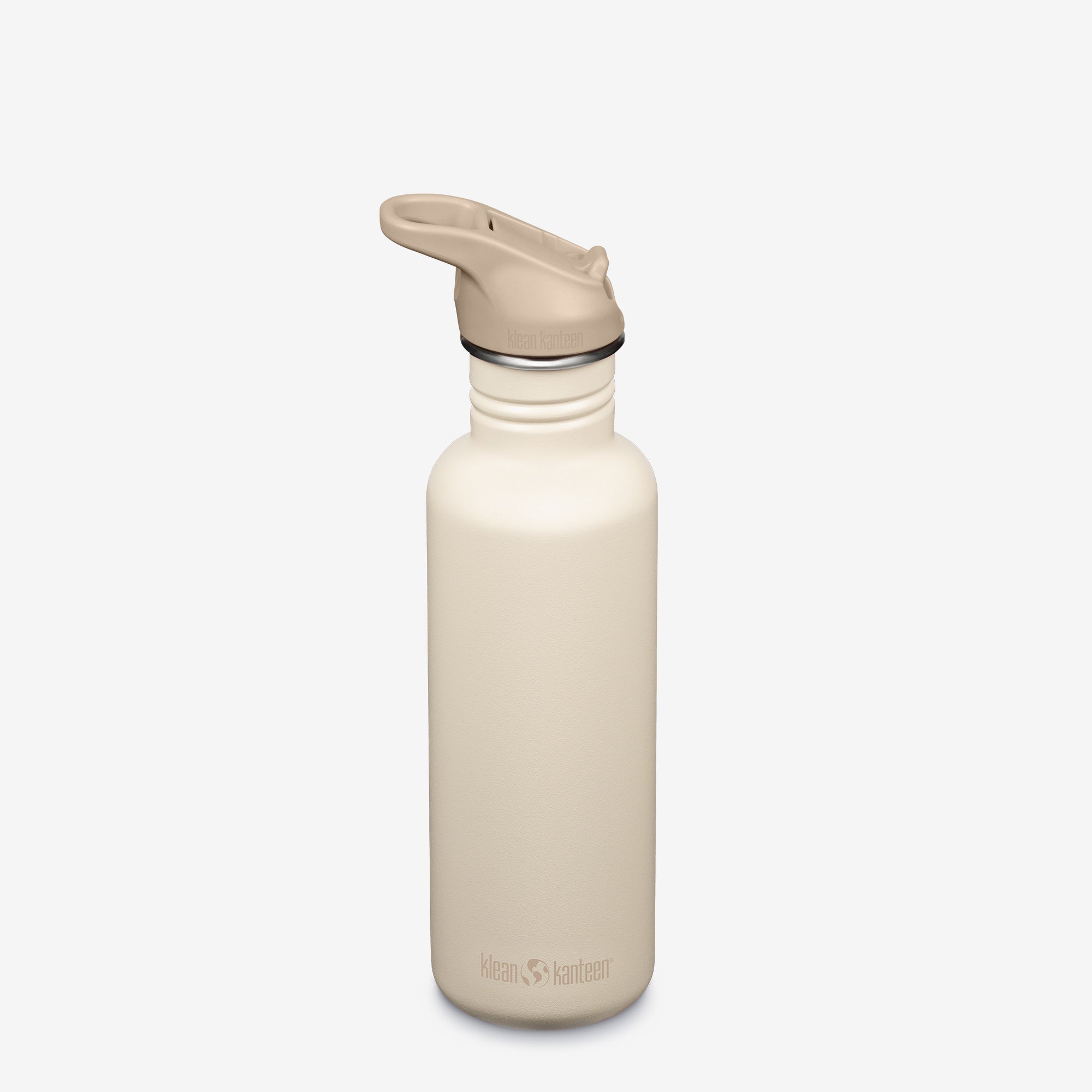 Klean Kanteen 27 oz Classic Water Bottle with Flip Seal Sport Cap and Straw