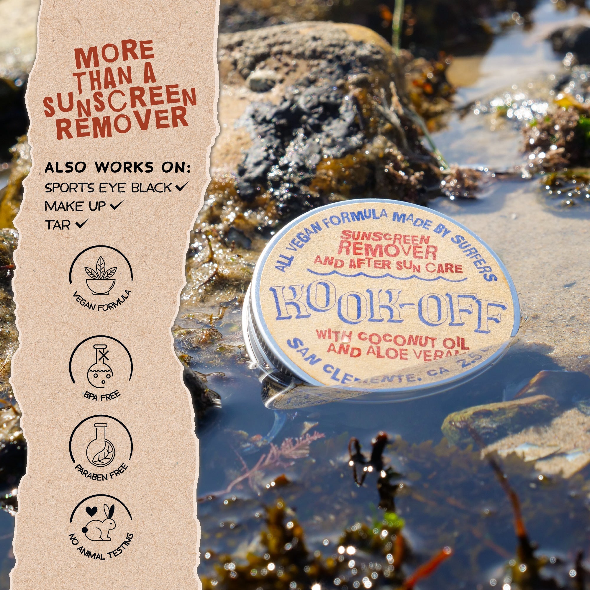 Kook-Off Sunscreen Remover and After Sun Care