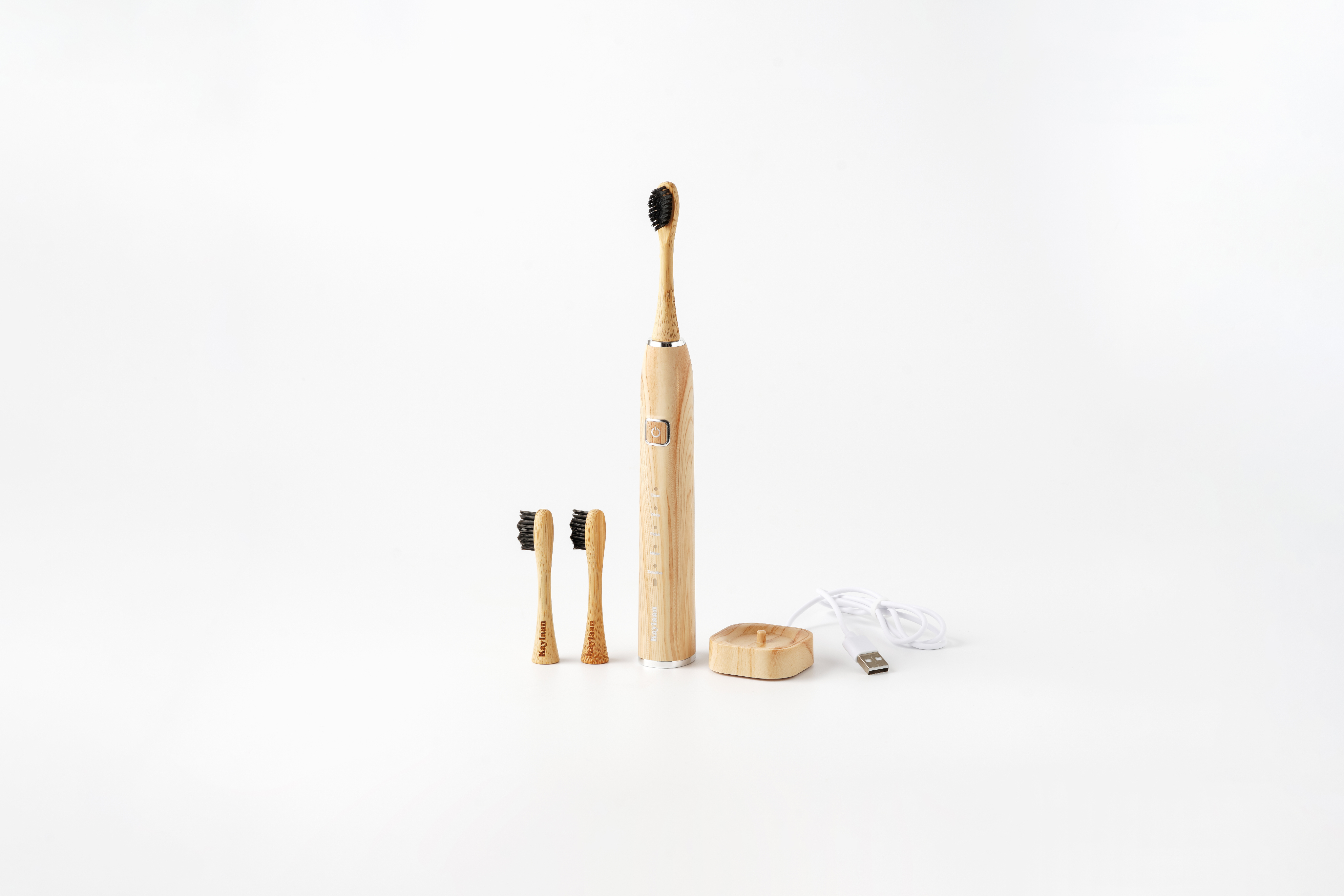 Kaylaan Bamboo Electric Toothbrush