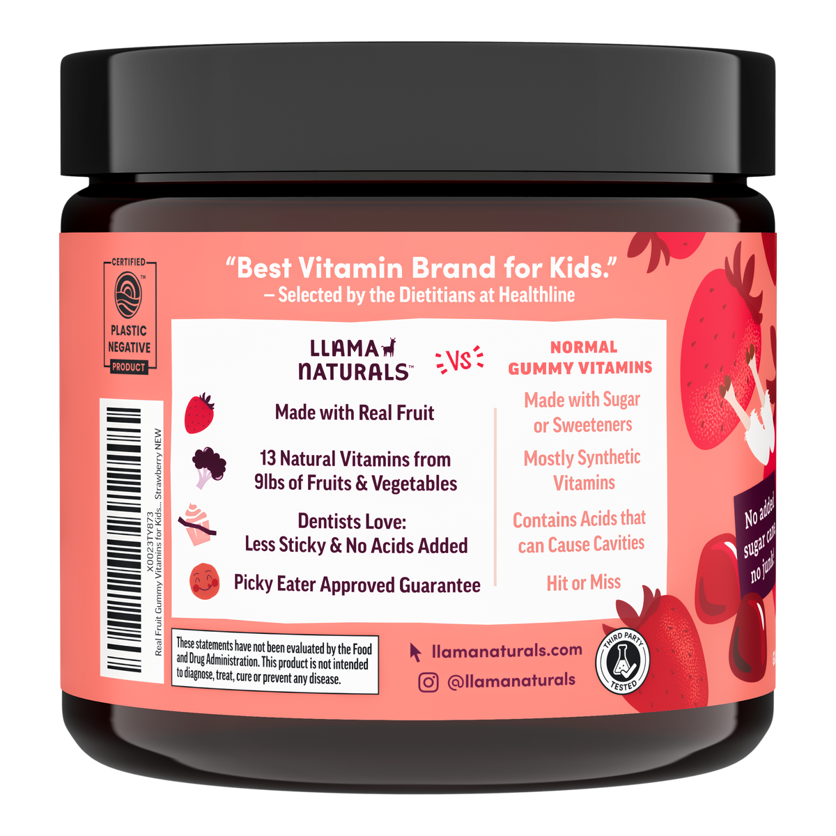 Llama Naturals Family Essentials Bundle - Adult + Kids Multi Gummies