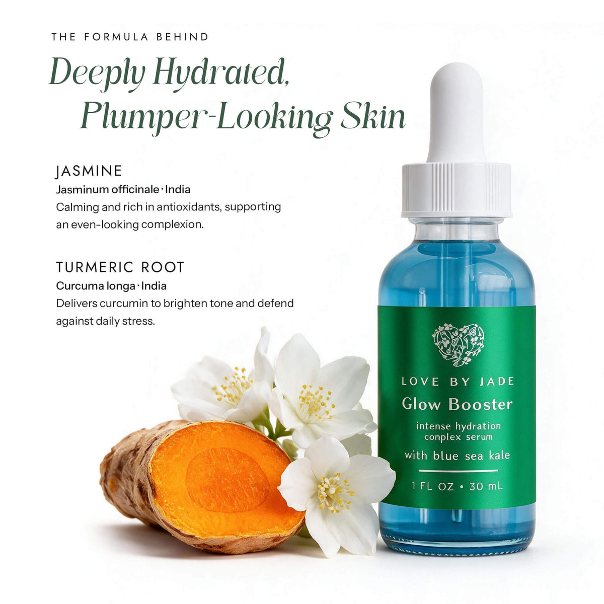 Love by Jade Glow Booster Intense Complex Hydration Serum