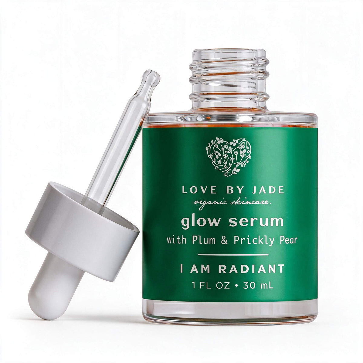 Love by Jade Glow Face Serum with Plum & Prickly Pear