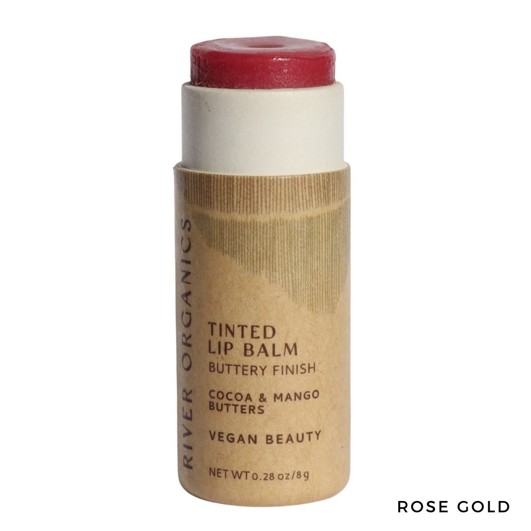 River Organics Tinted Vegan Lip Balms
