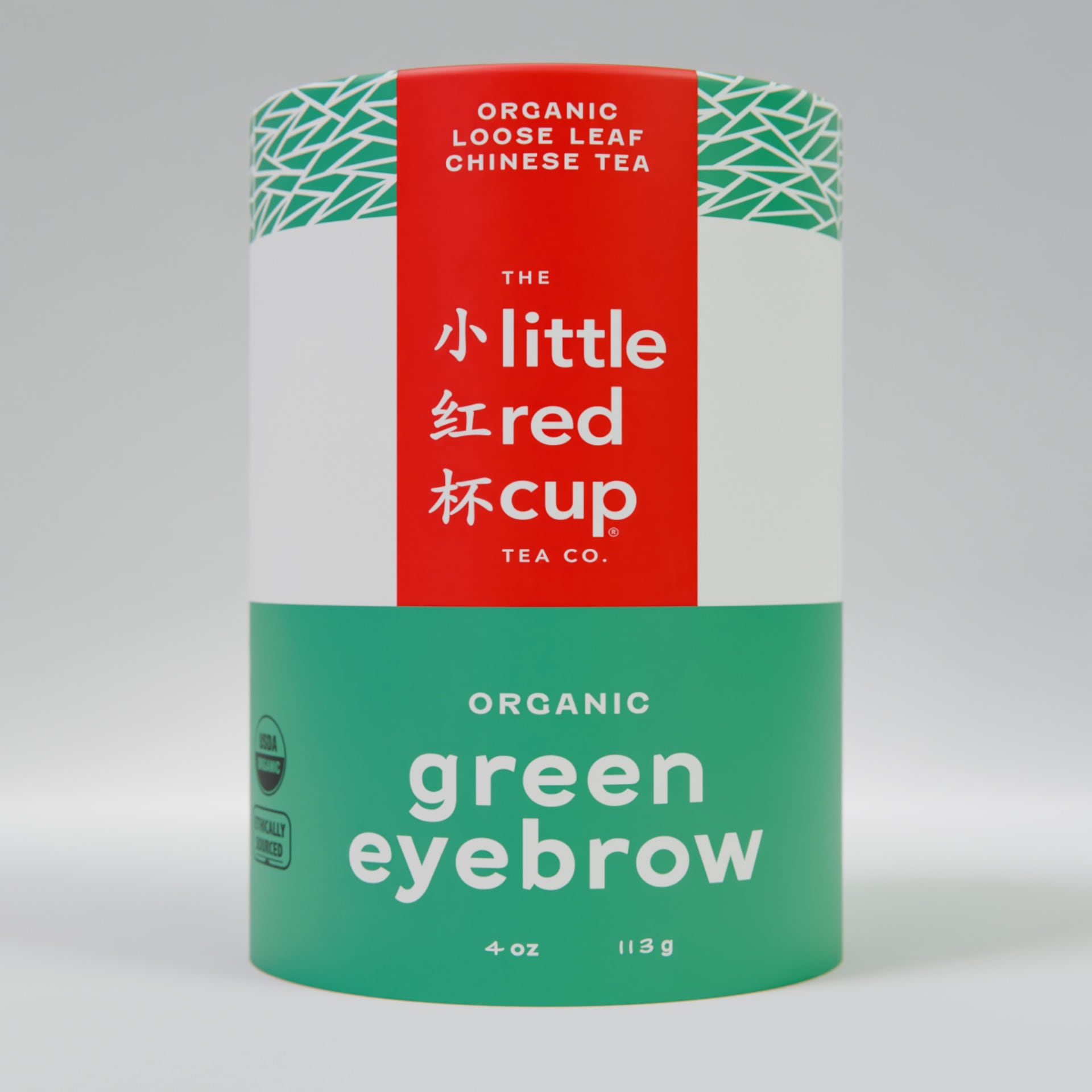 Little Red Cup Tea Co. Organic Green Eyebrow Tea