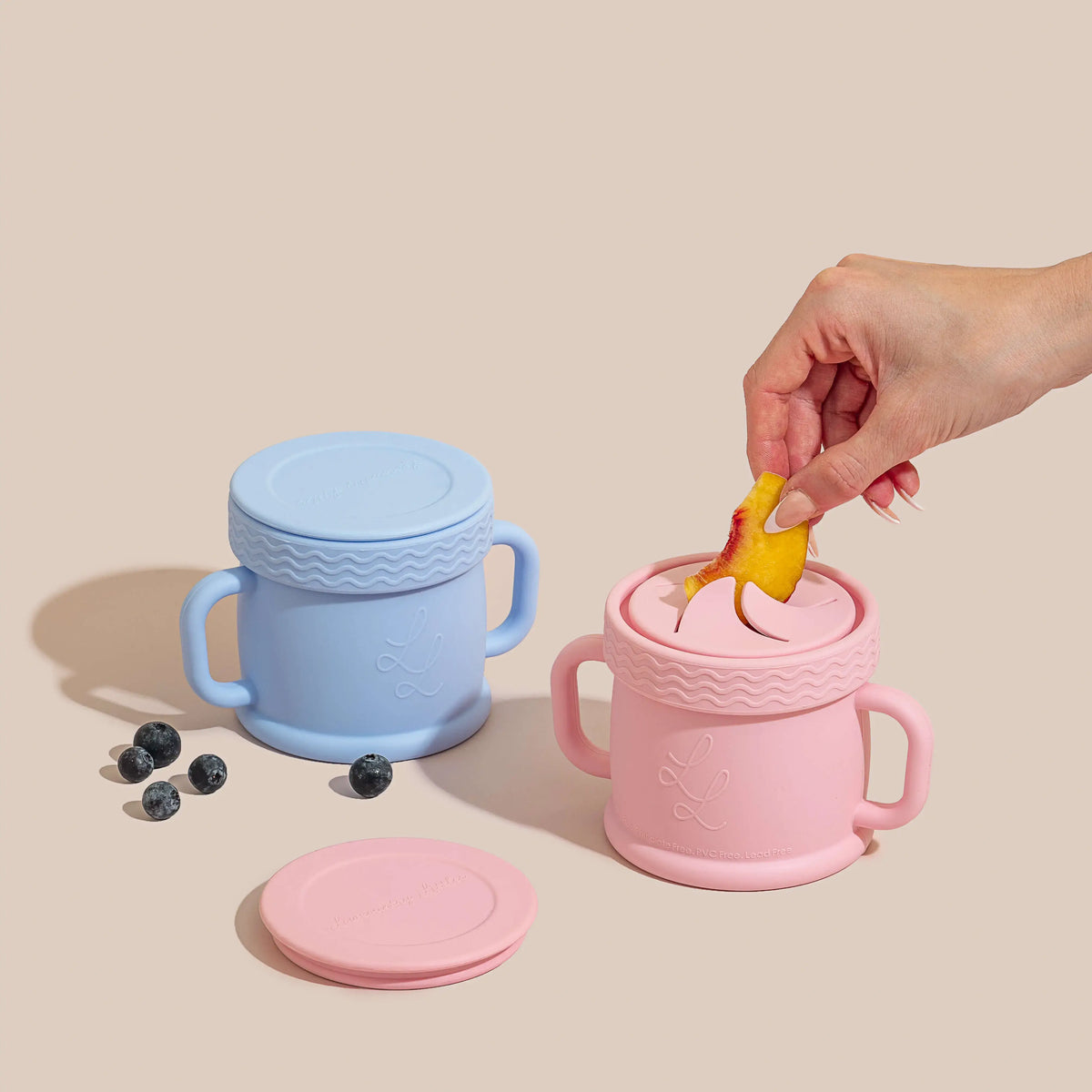 Lowcountry Littles Coastal Cup: Nontoxic Snack Cup With Lid