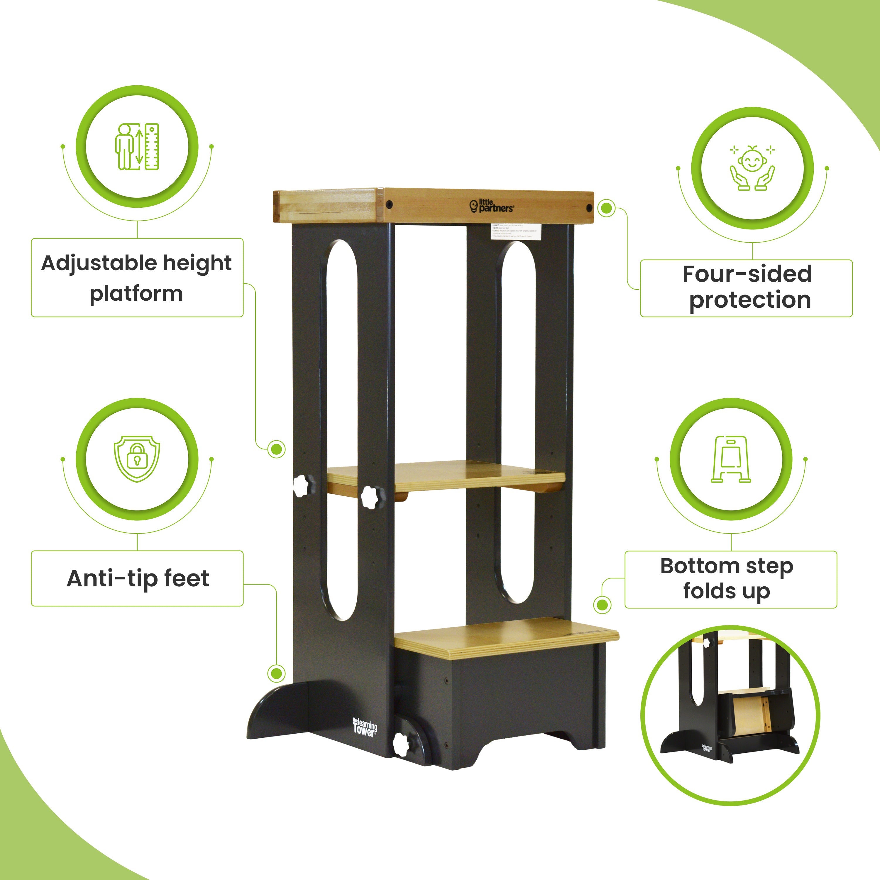 Little Partners Explore 'N Store Learning Tower® Toddler Tower