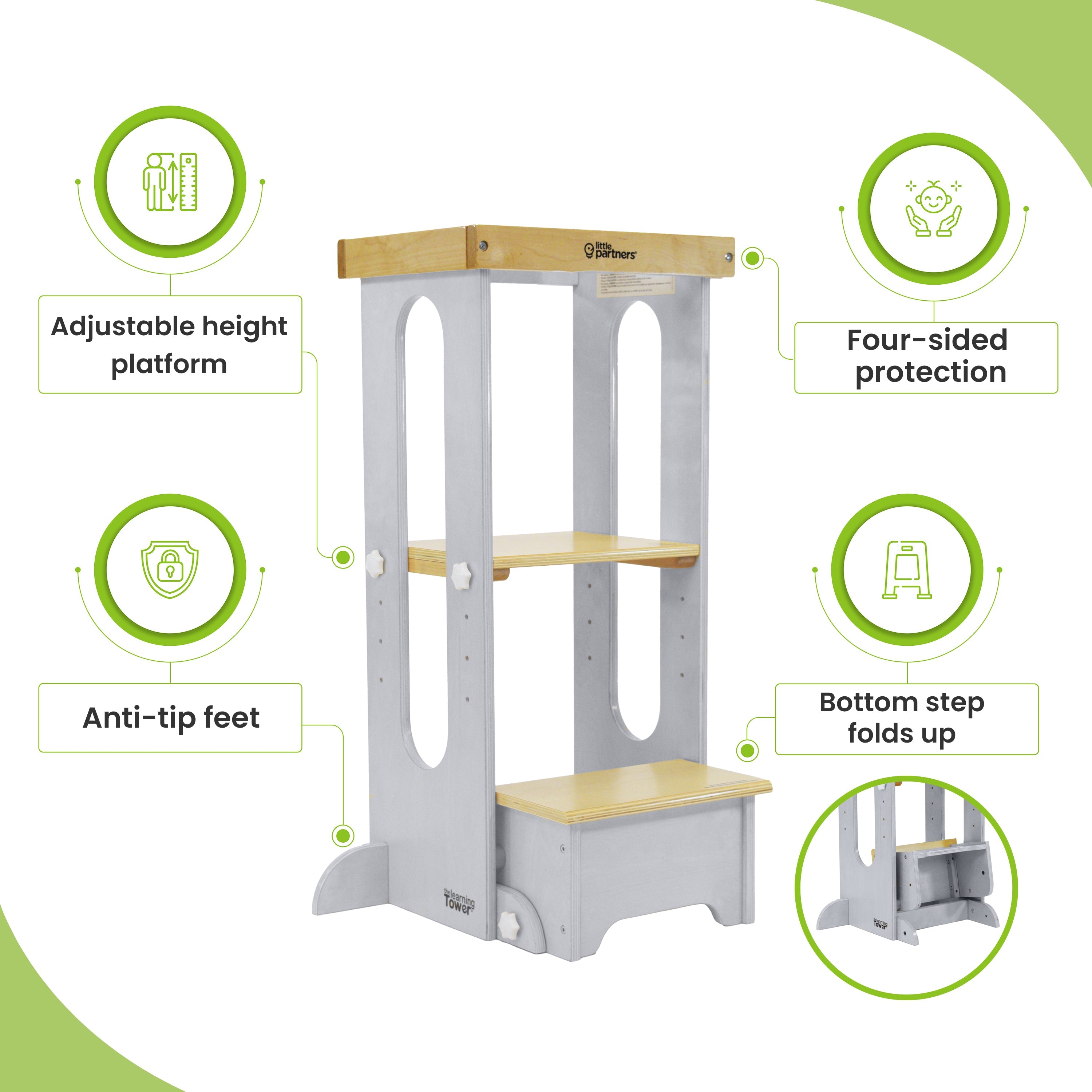 Little Partners Explore 'N Store Learning Tower® Toddler Tower