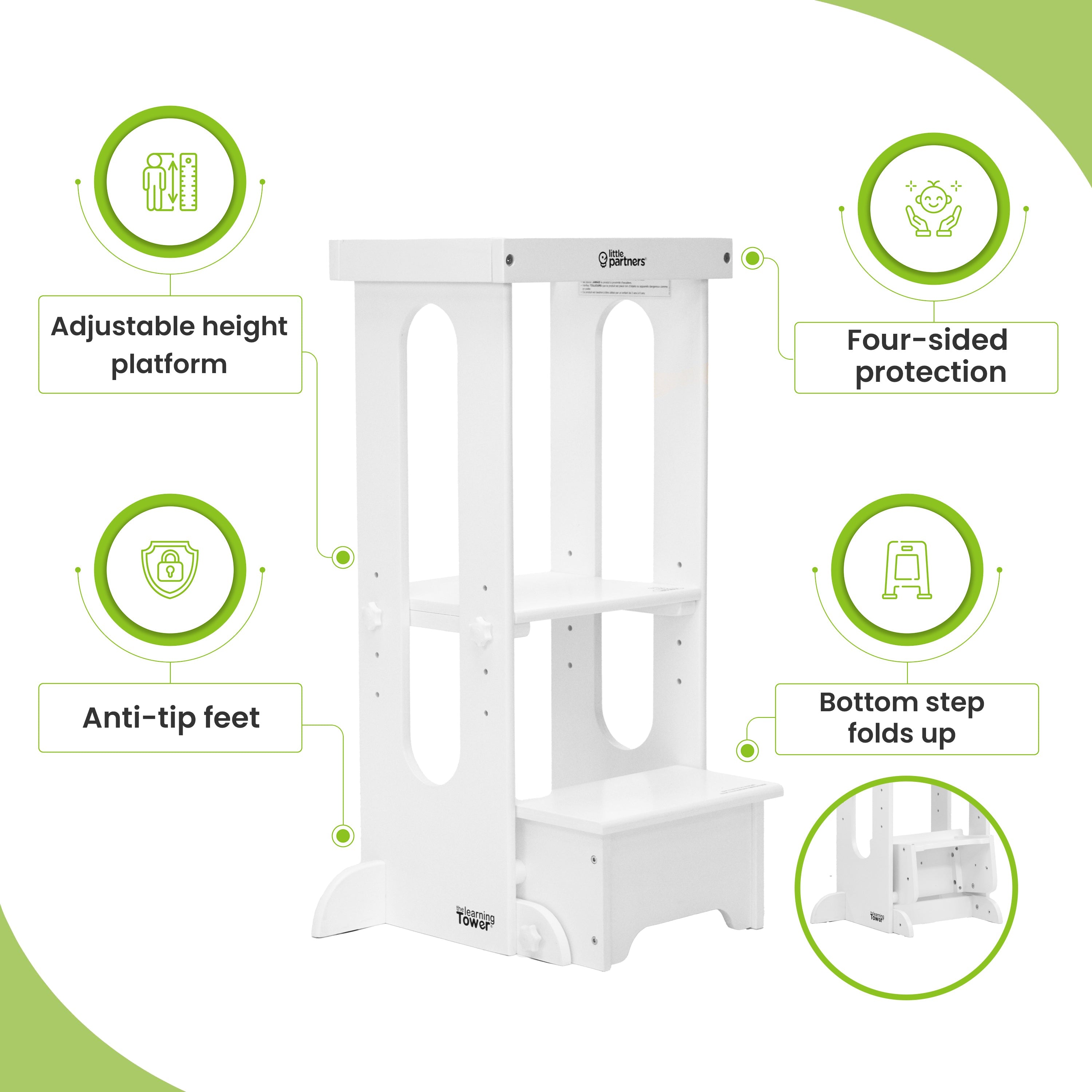 Little Partners Explore 'N Store Learning Tower® Toddler Tower